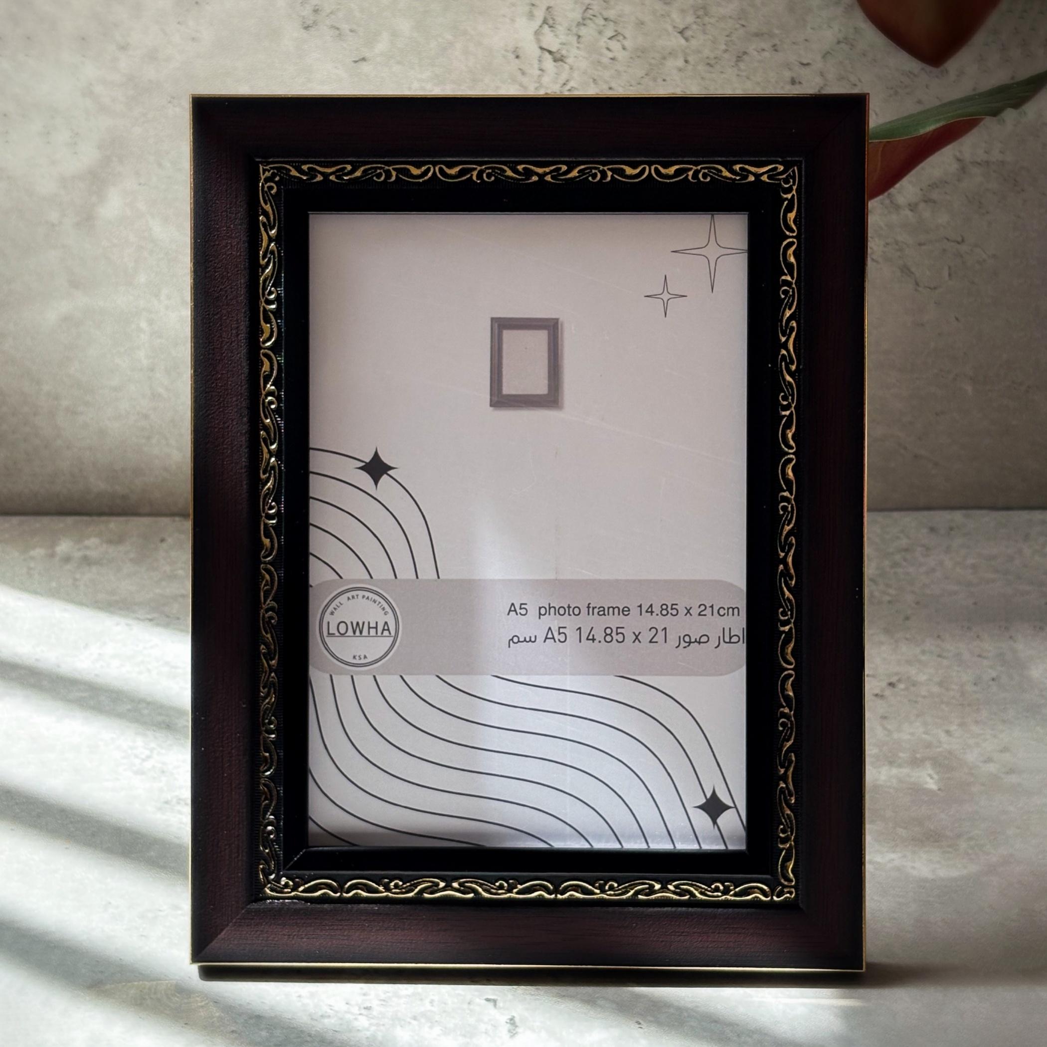 Ornate Tabletop Photo Frame A5-household-walldecorandmirrors-photoframes-image-3