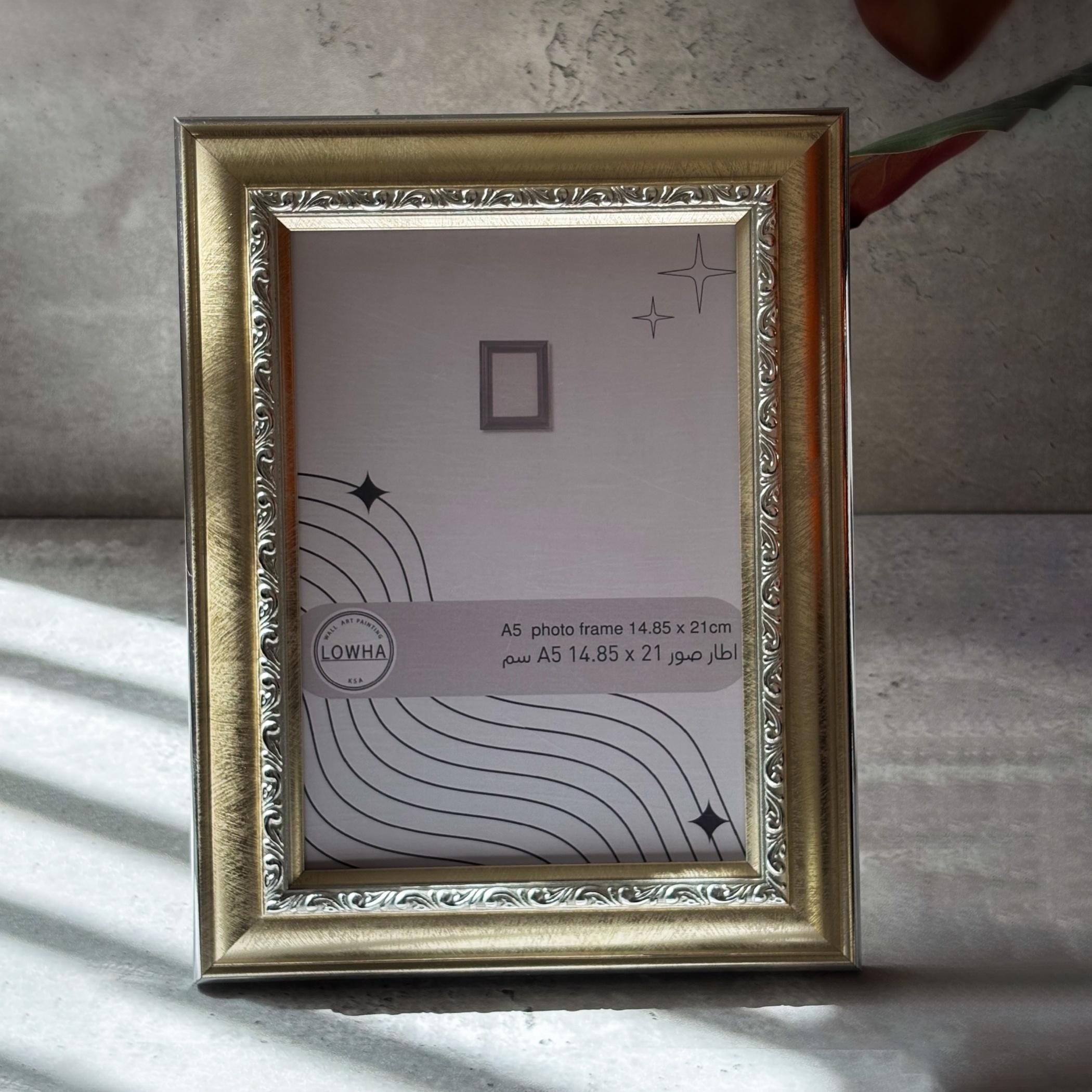 Ornate Tabletop Photo Frame A5-household-walldecorandmirrors-photoframes-image-1