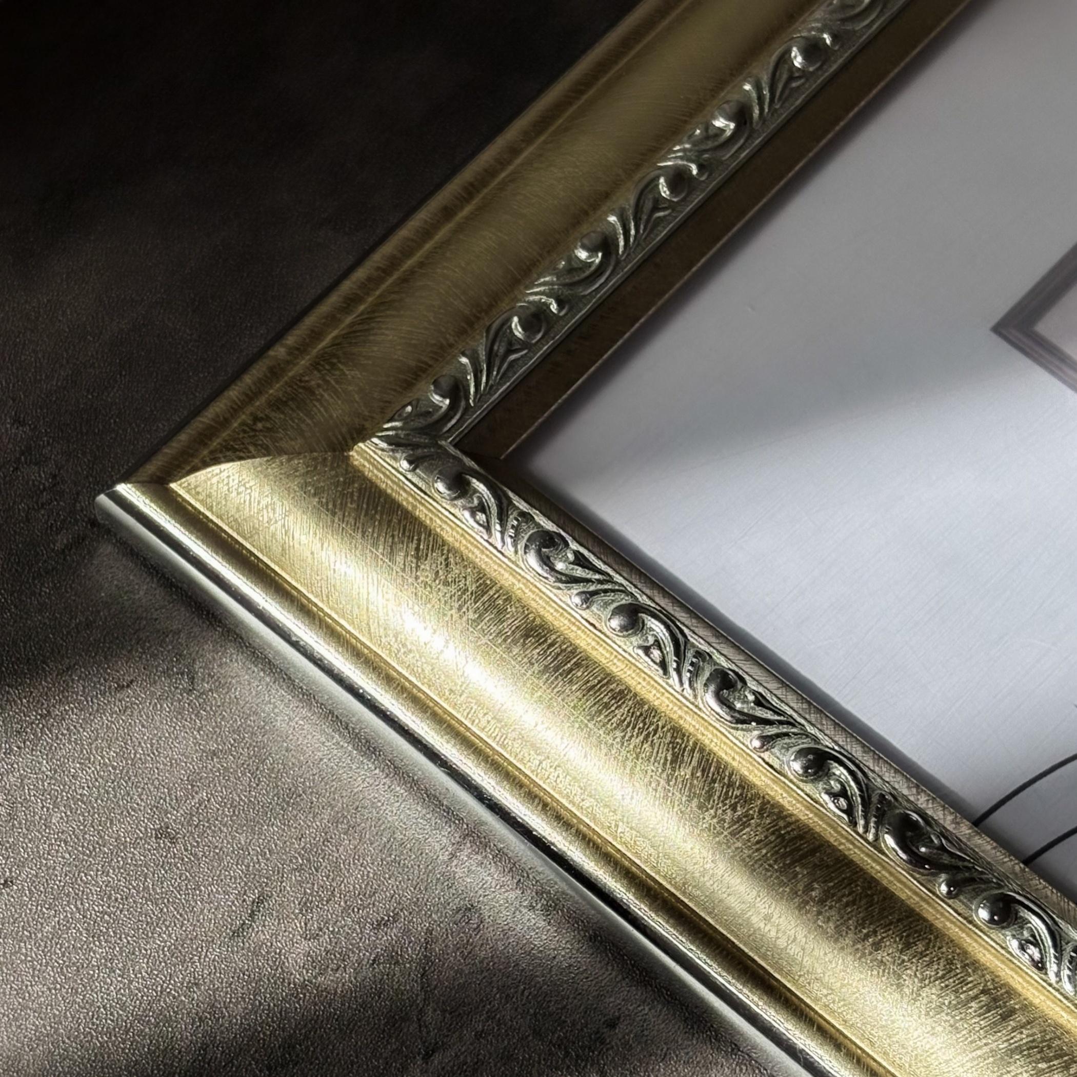 Ornate Tabletop Photo Frame A5-household-walldecorandmirrors-photoframes-image-2