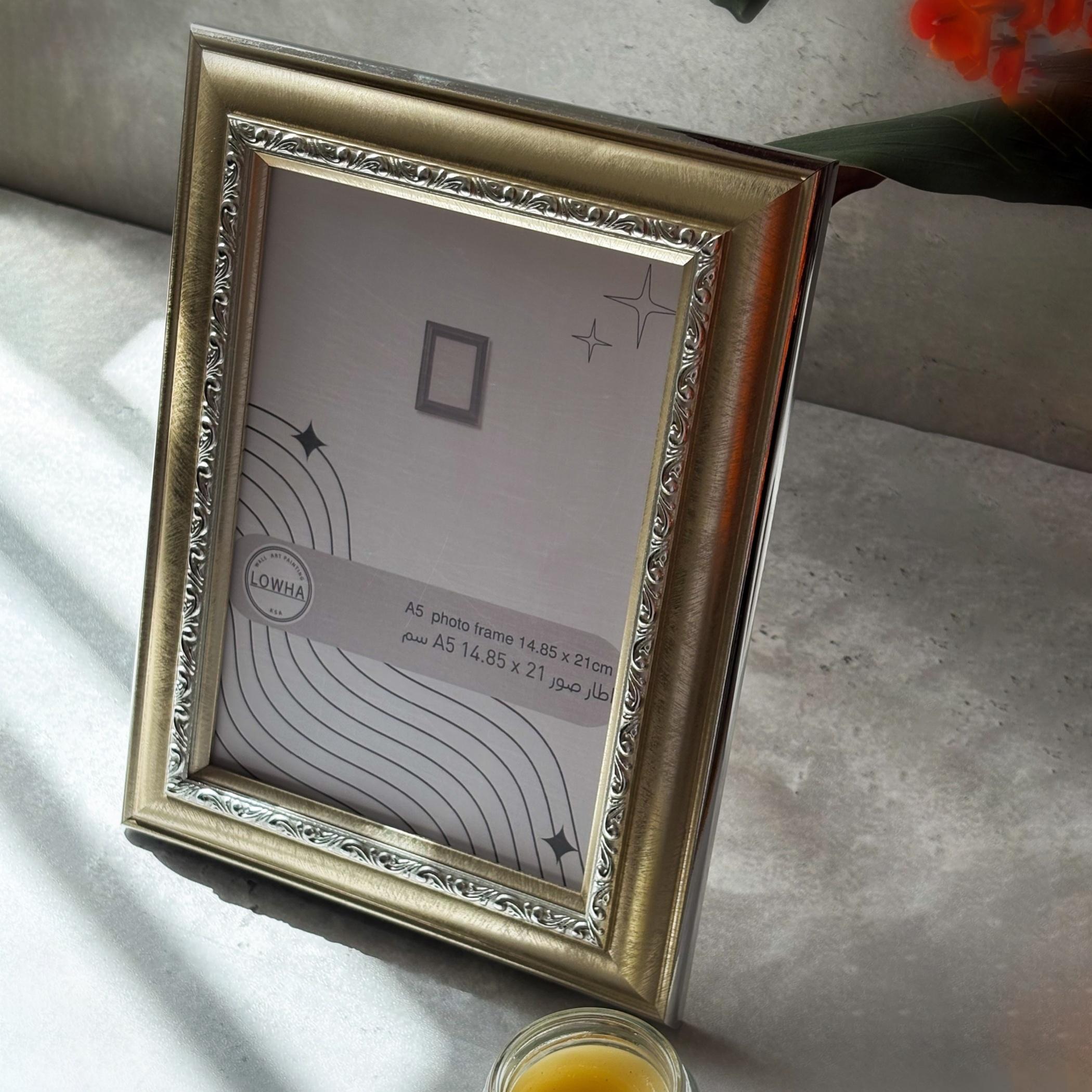 Ornate Tabletop Photo Frame A5-household-walldecorandmirrors-photoframes-image-3