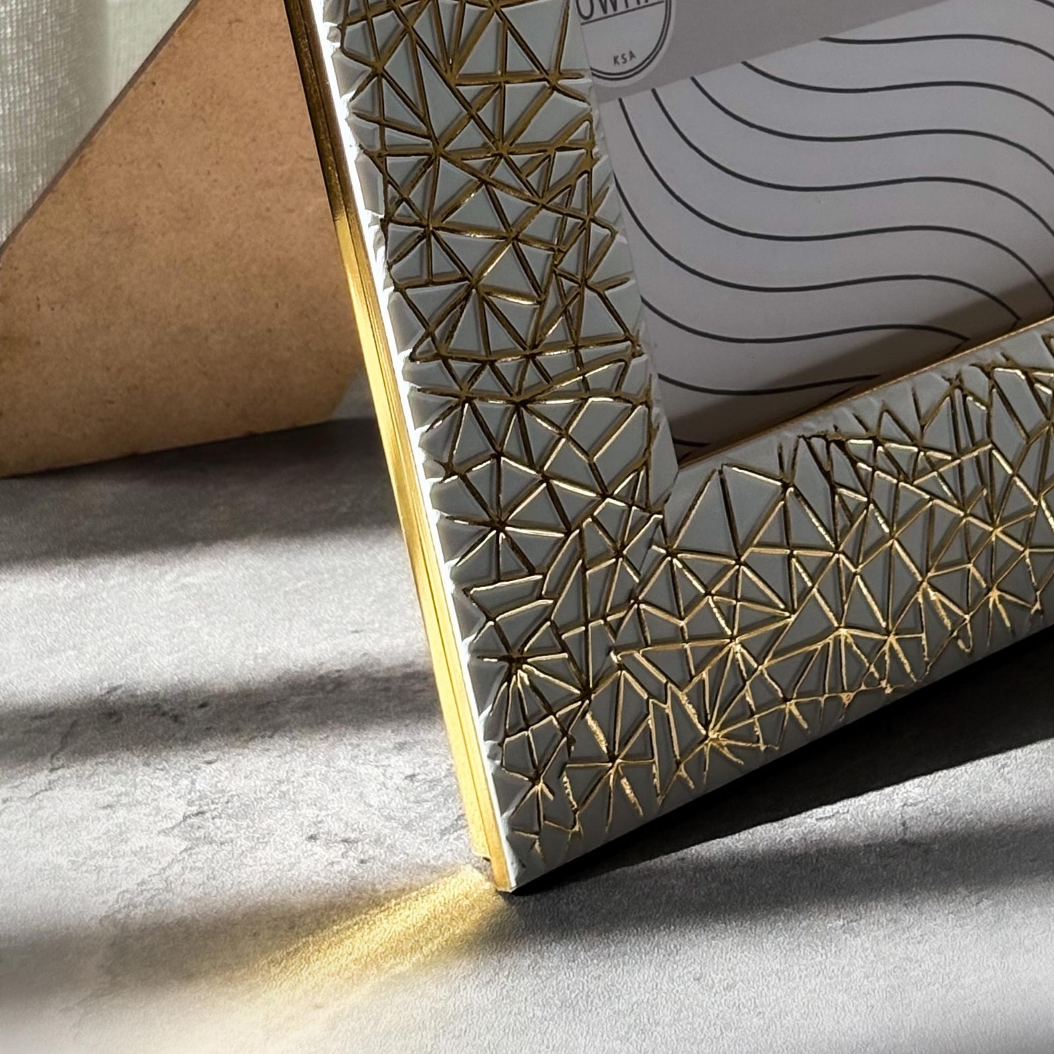Geometric Tabletop Photo Frame A5-household-walldecorandmirrors-photoframes-image-2