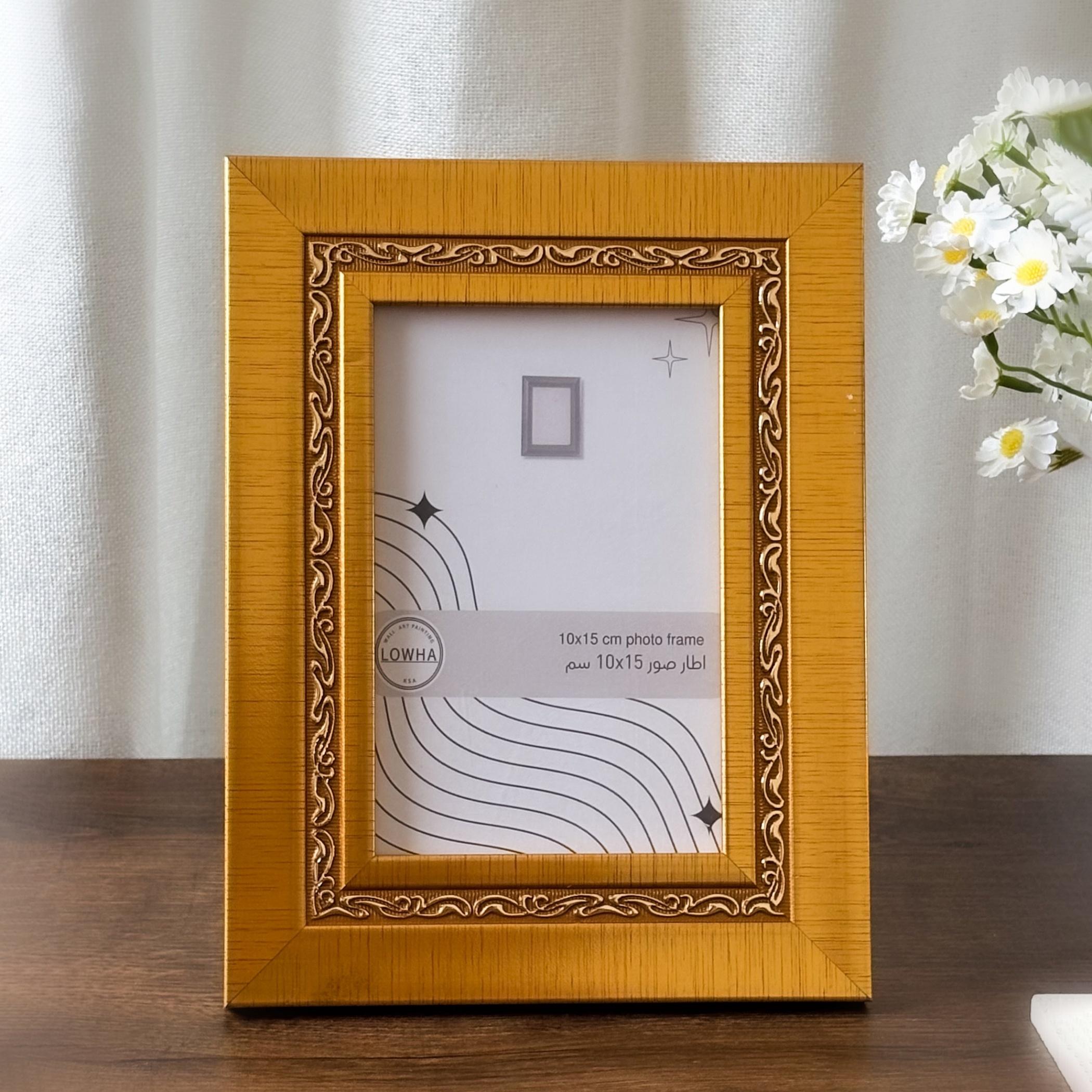 Ornate Gold Tabletop Photo Frame 10x15 cm-household-walldecorandmirrors-photoframes-image-3