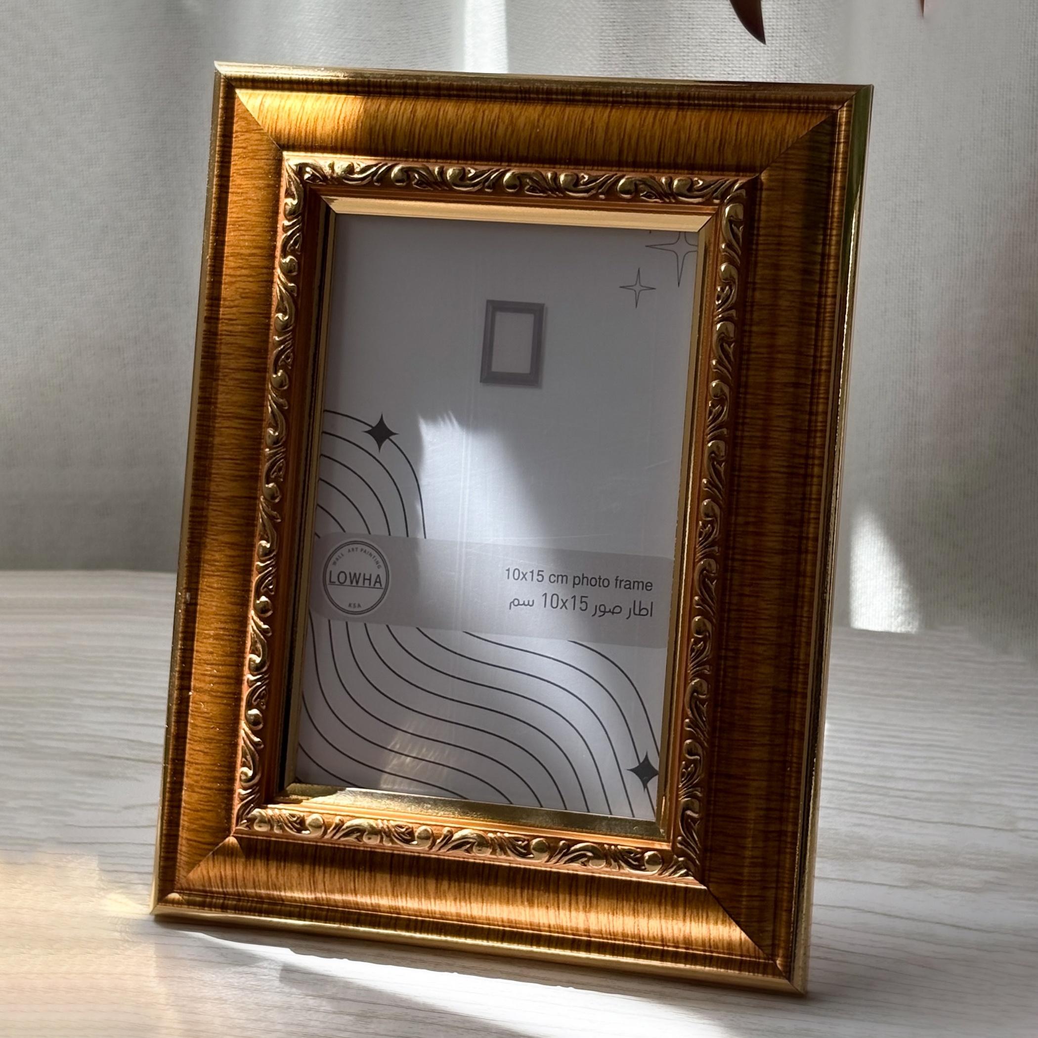 Ornate Gold Tabletop Photo Frame 10x15 cm-household-walldecorandmirrors-photoframes-image-3