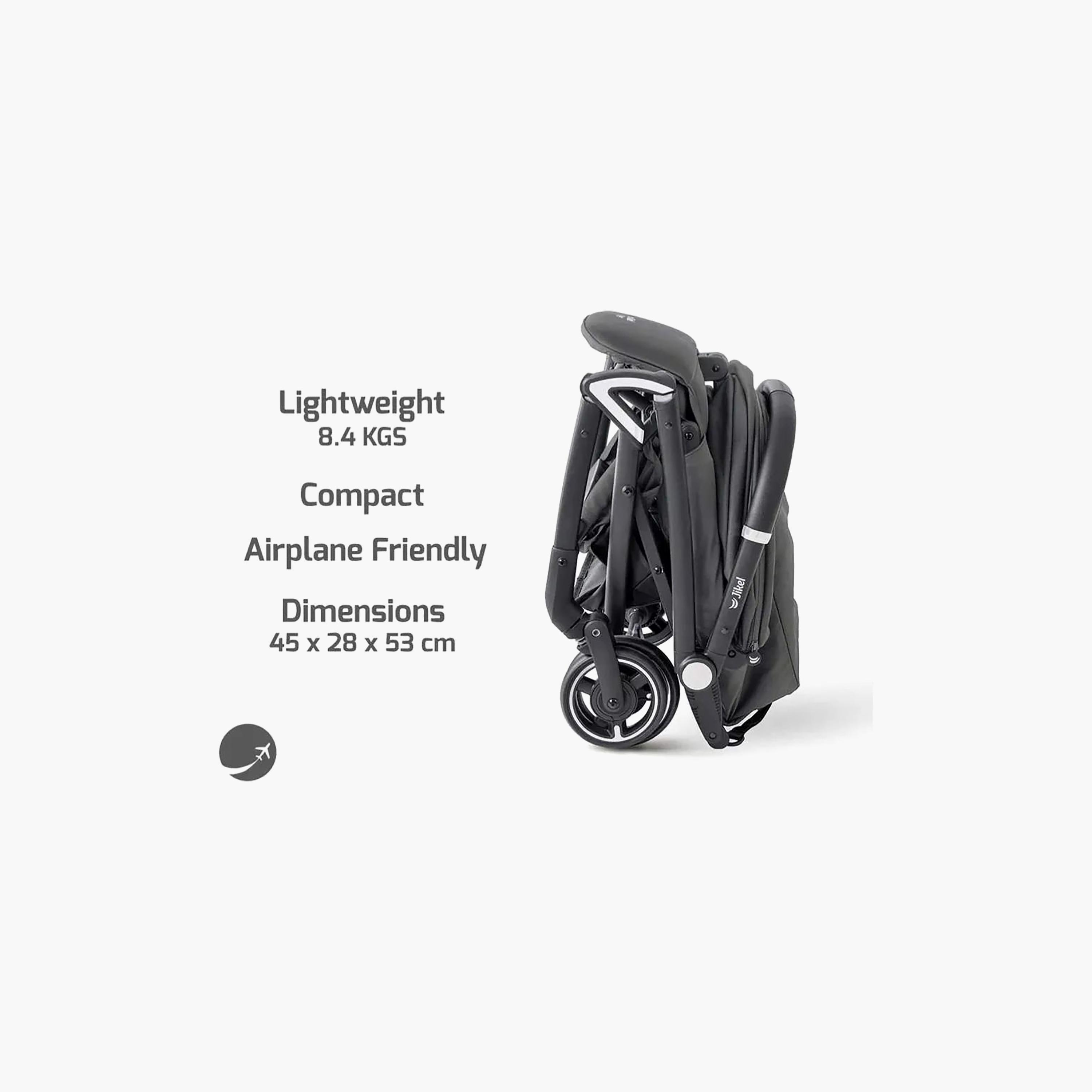 Jikel Life 360 Compact Travel System - 0-3 Years - 15 kg-baby-gear-strollersandprams-travelsystems-image-8