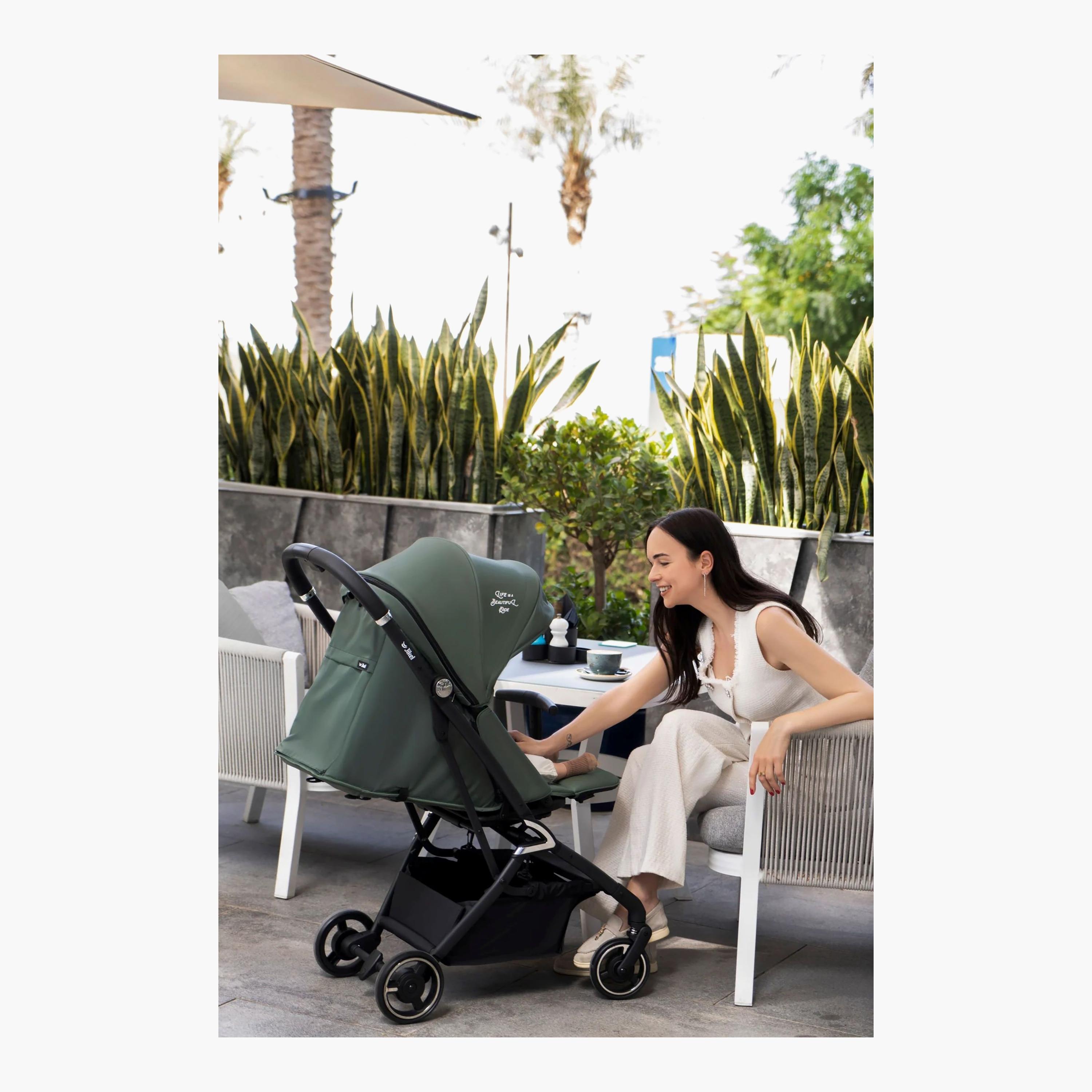 Jikel Life 360 Compact Stroller - 0-3 Years - 15 kg-baby-gear-strollersandprams-strollers-image-11