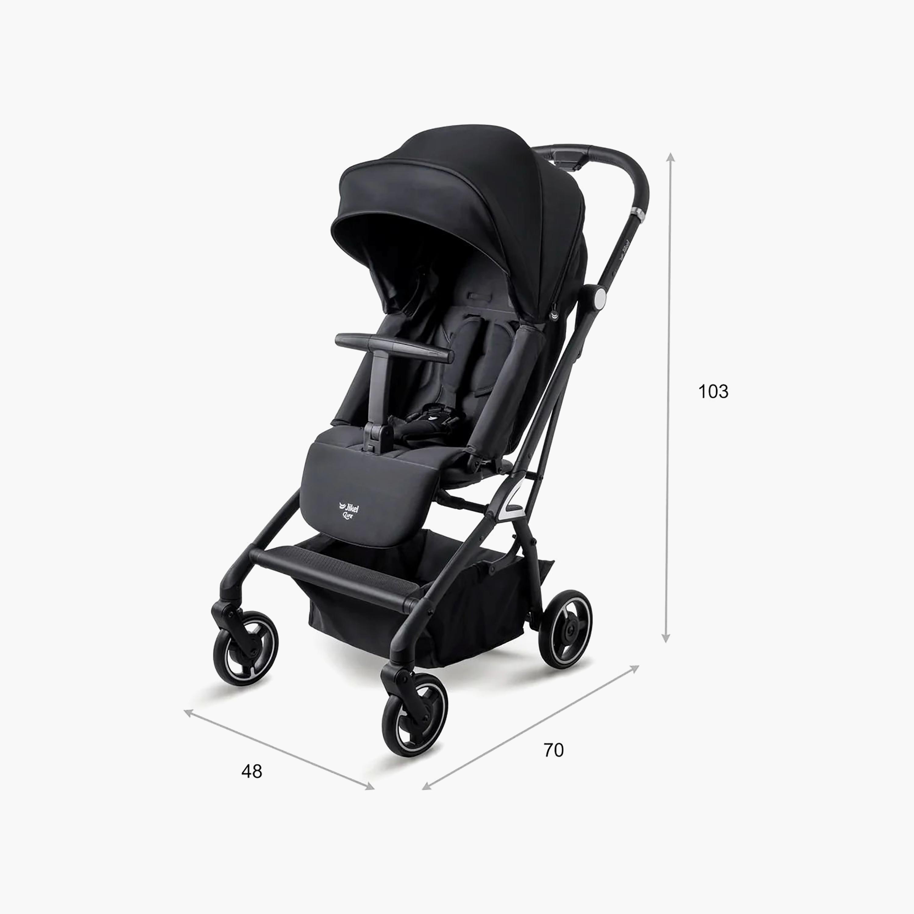 Jikel Life 360 Compact Stroller - 0-3 Years - 15 kg-baby-gear-strollersandprams-strollers-image-4