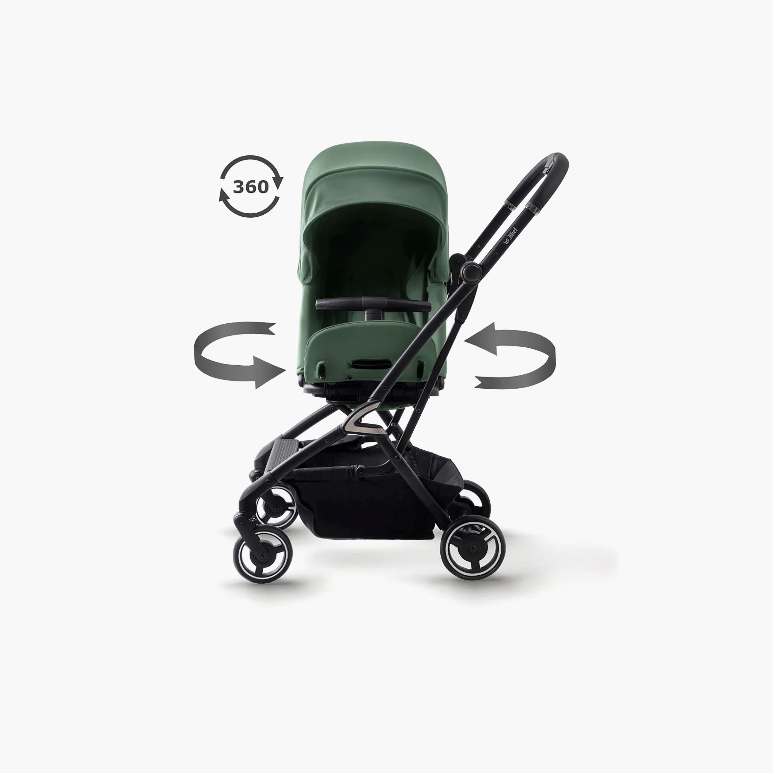 Jikel Life 360 Compact Stroller - 0-3 Years - 15 kg-baby-gear-strollersandprams-strollers-image-5