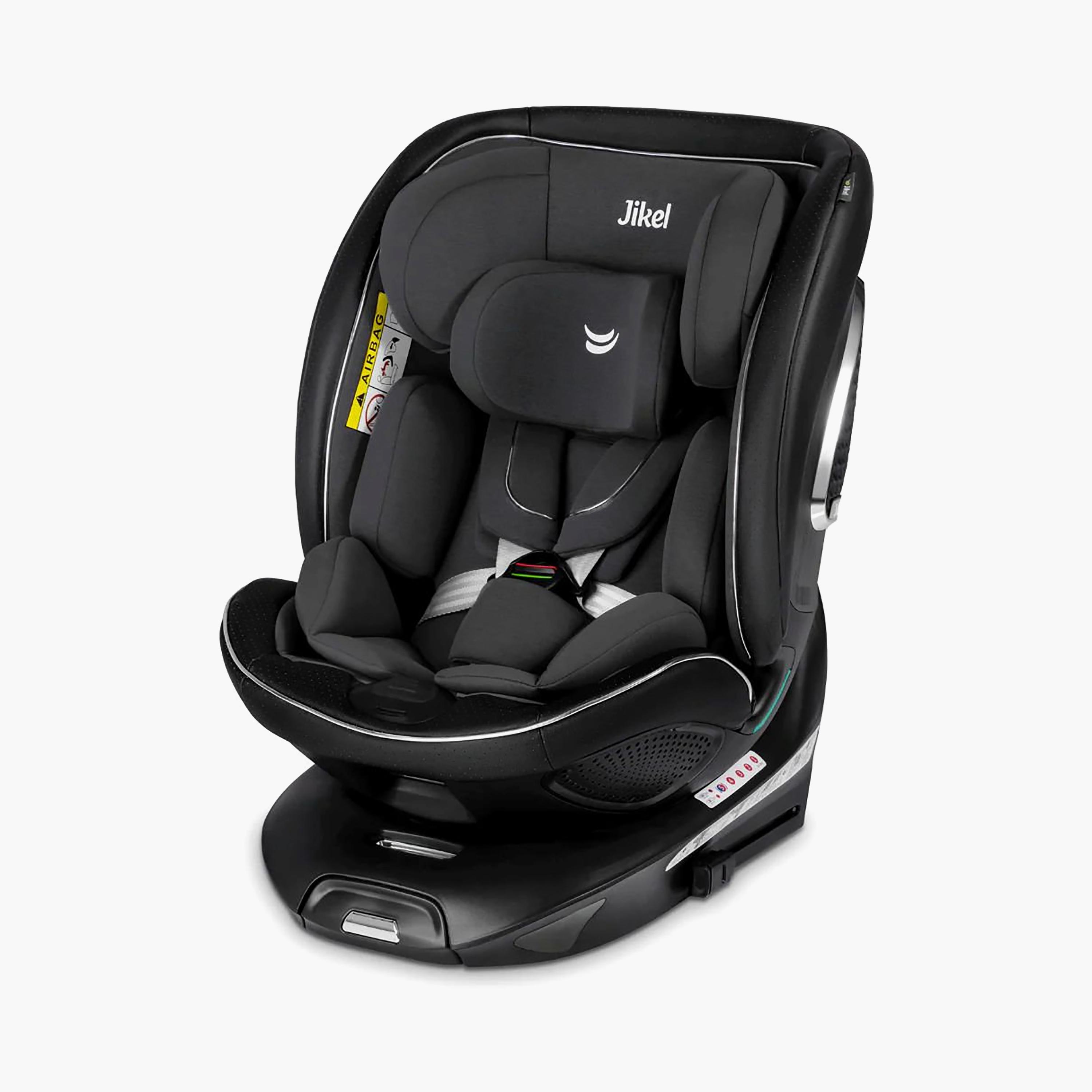 Jikel Neptune 360 I-Size Convertible Car Seat - Charcoal Grey-baby-gear-carseats-image-1