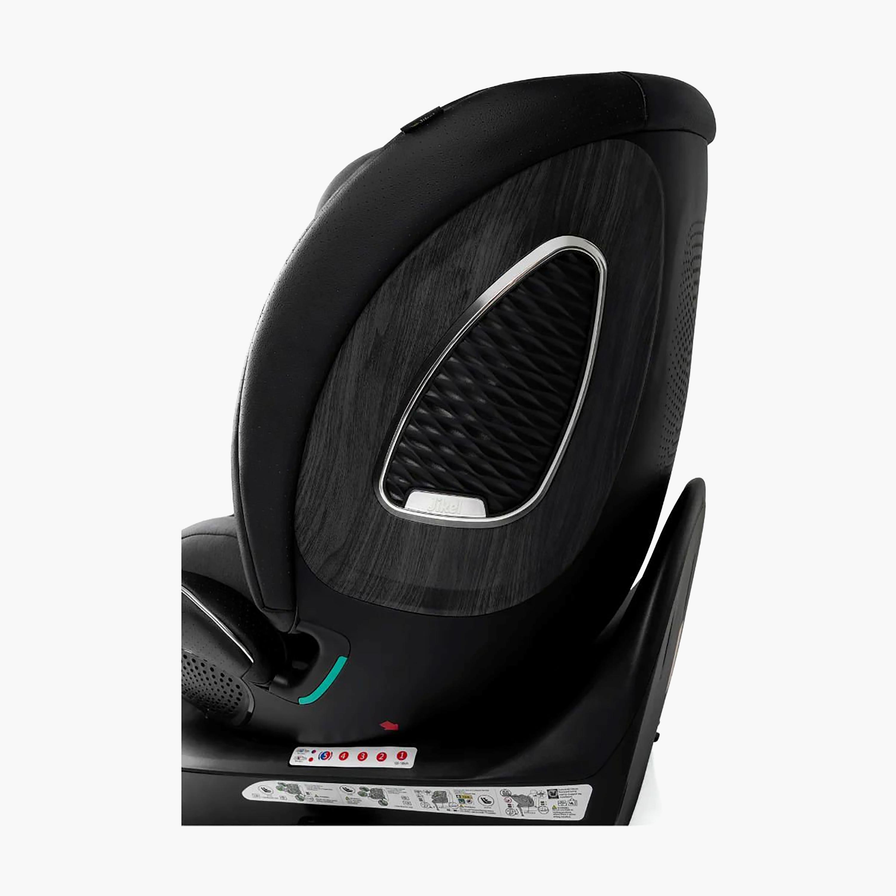 Jikel Neptune 360 I-Size Convertible Car Seat - Charcoal Grey-baby-gear-carseats-image-8