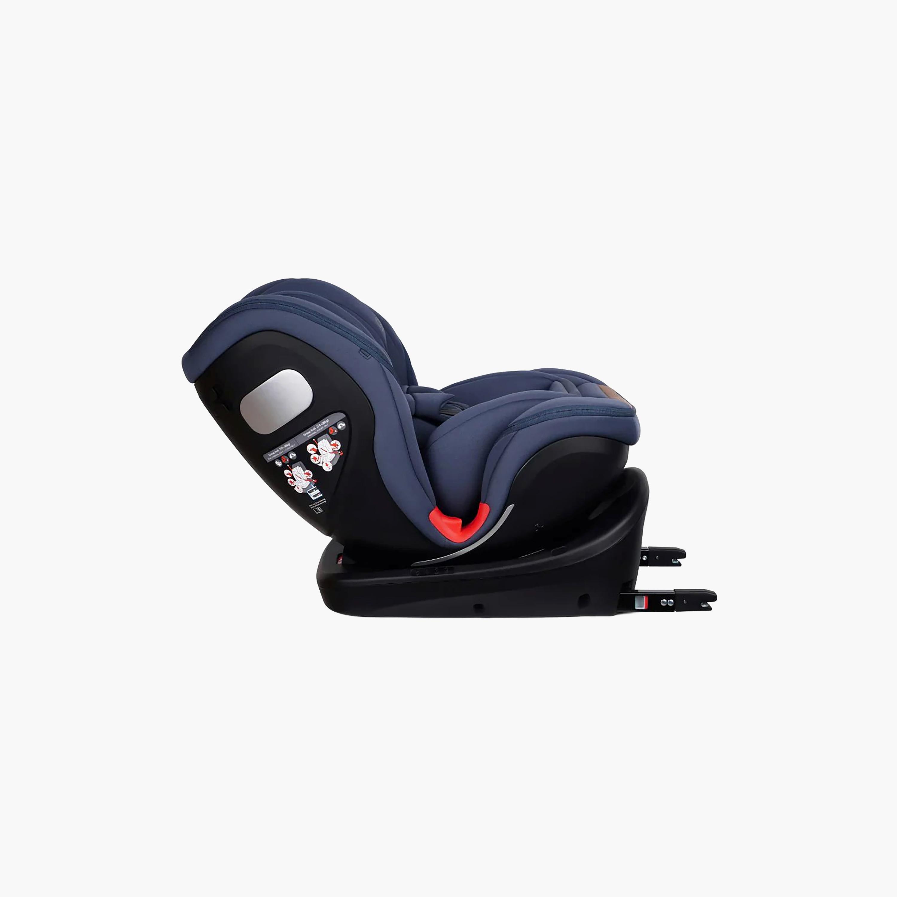 Jikel Saturn Zip 360 Rotating IsoFix Car Seat - Navy-baby-gear-carseats-image-3