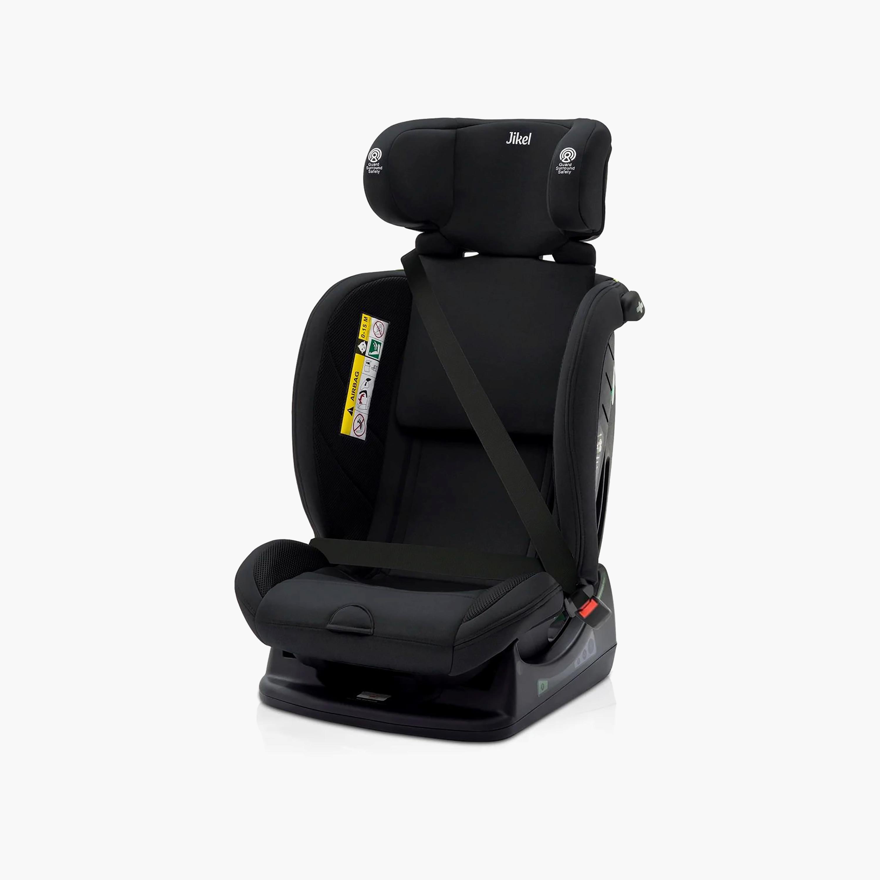 Jikel Kepler I-Size Convertible Car Seat - Carbon Black-baby-gear-carseats-image-1