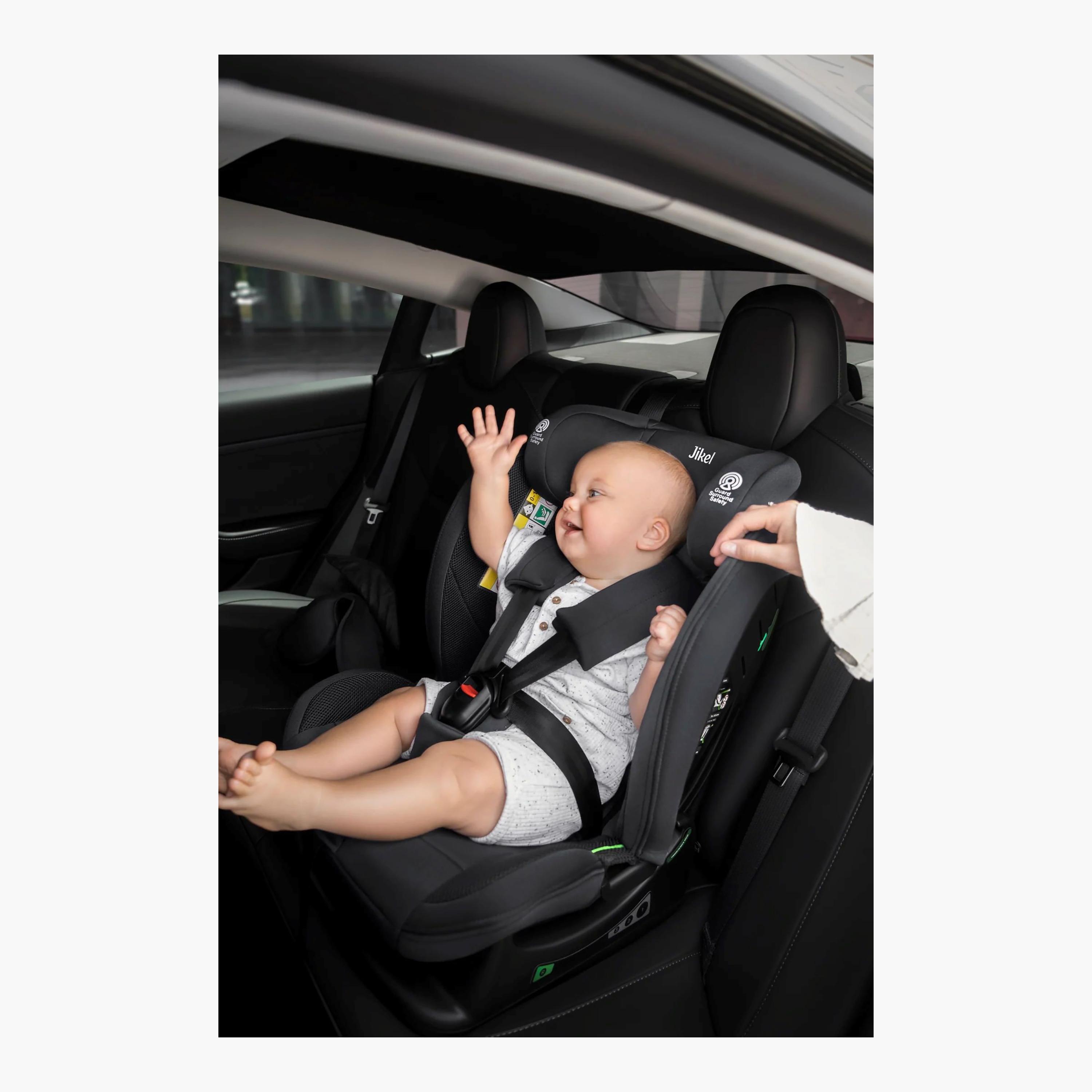 Jikel Kepler I-Size Convertible Car Seat - Carbon Black-baby-gear-carseats-image-12