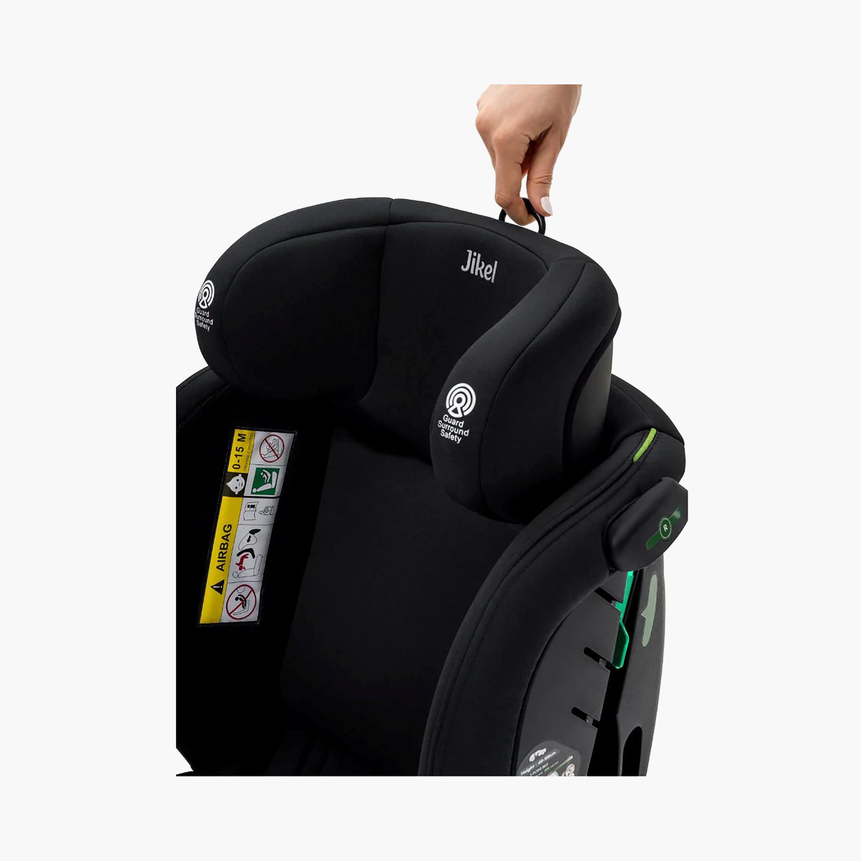 Jikel Kepler I-Size Convertible Car Seat - Carbon Black-baby-gear-carseats-image-2