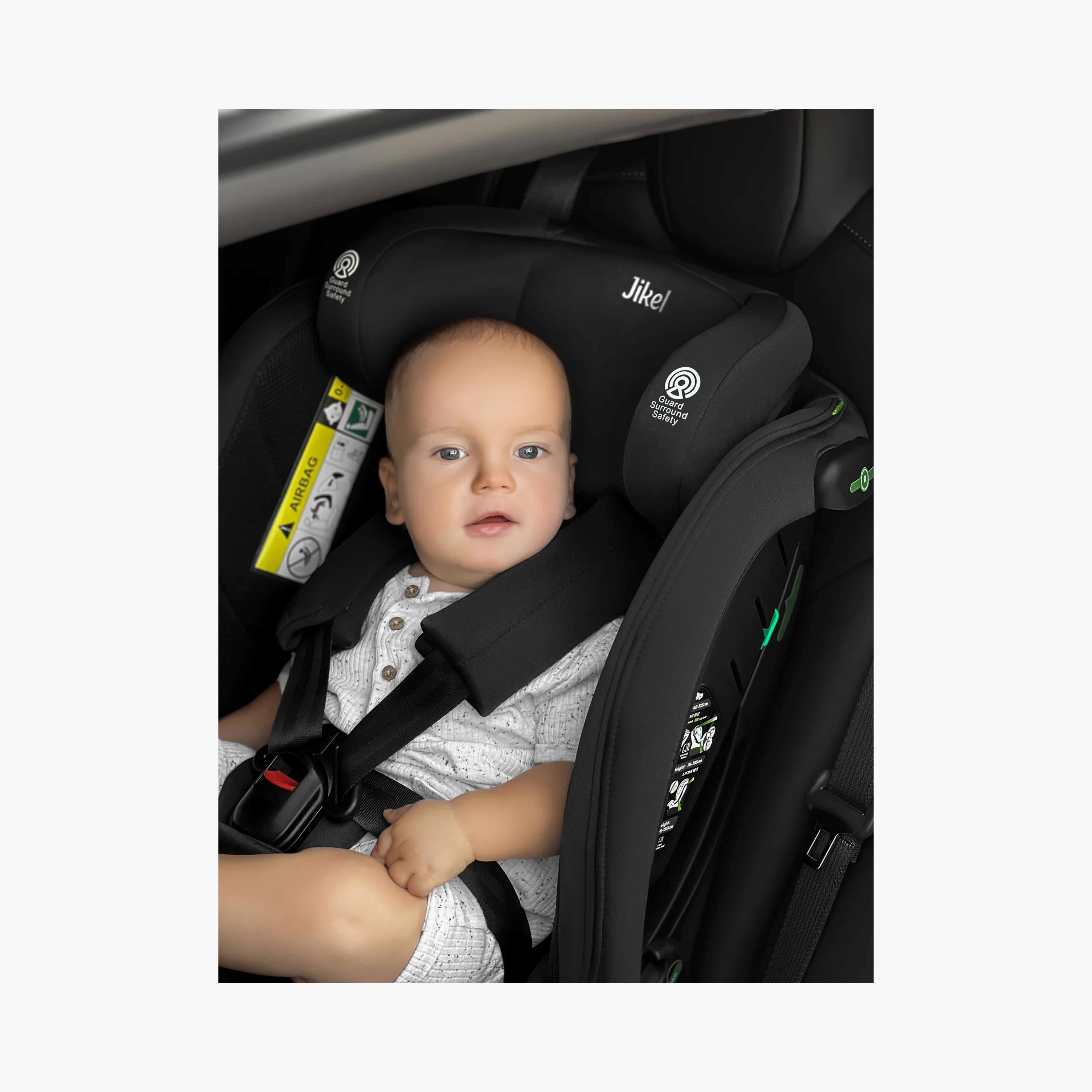 Jikel Kepler I-Size Convertible Car Seat - Carbon Black-baby-gear-carseats-image-3