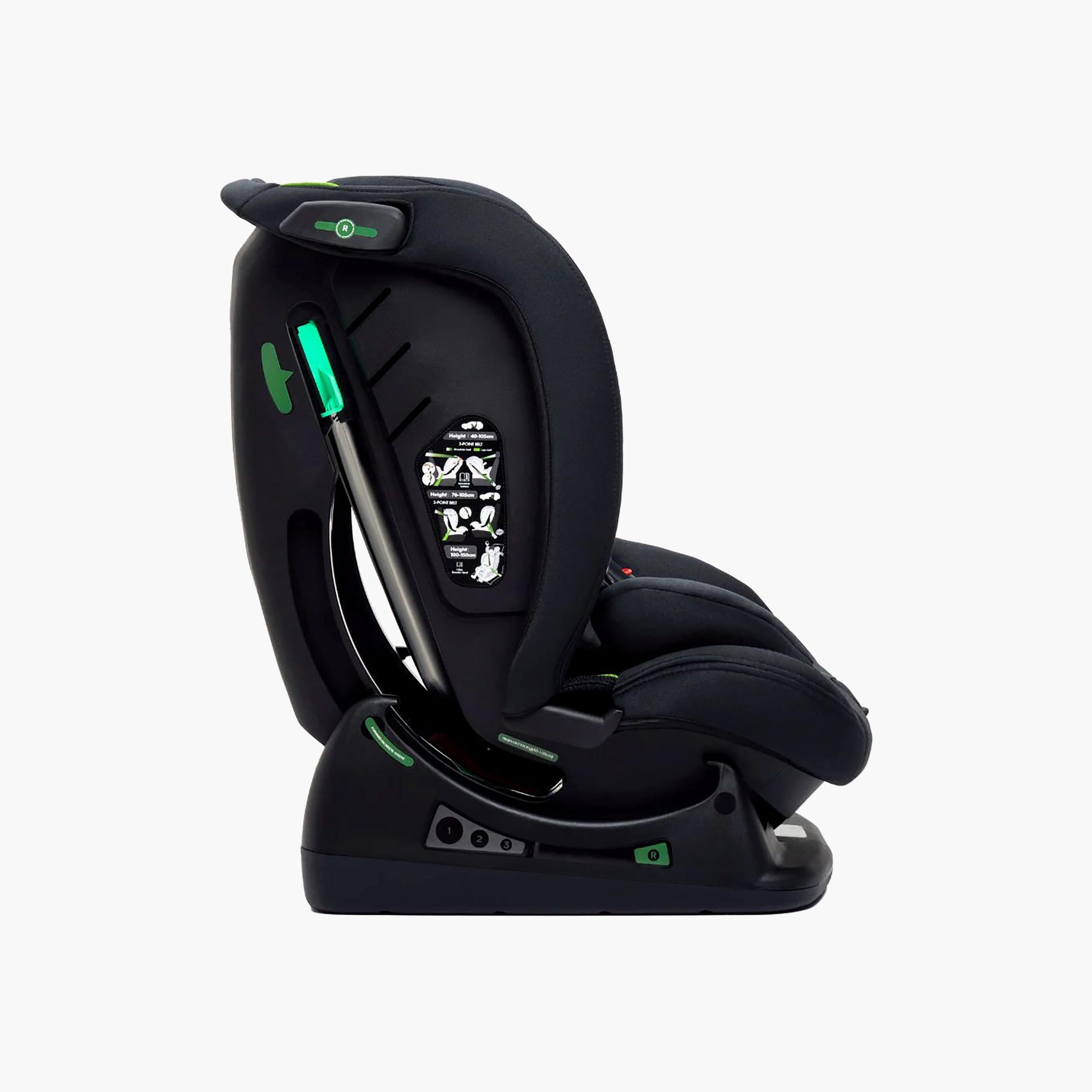 Jikel Kepler I-Size Convertible Car Seat - Carbon Black-baby-gear-carseats-image-8