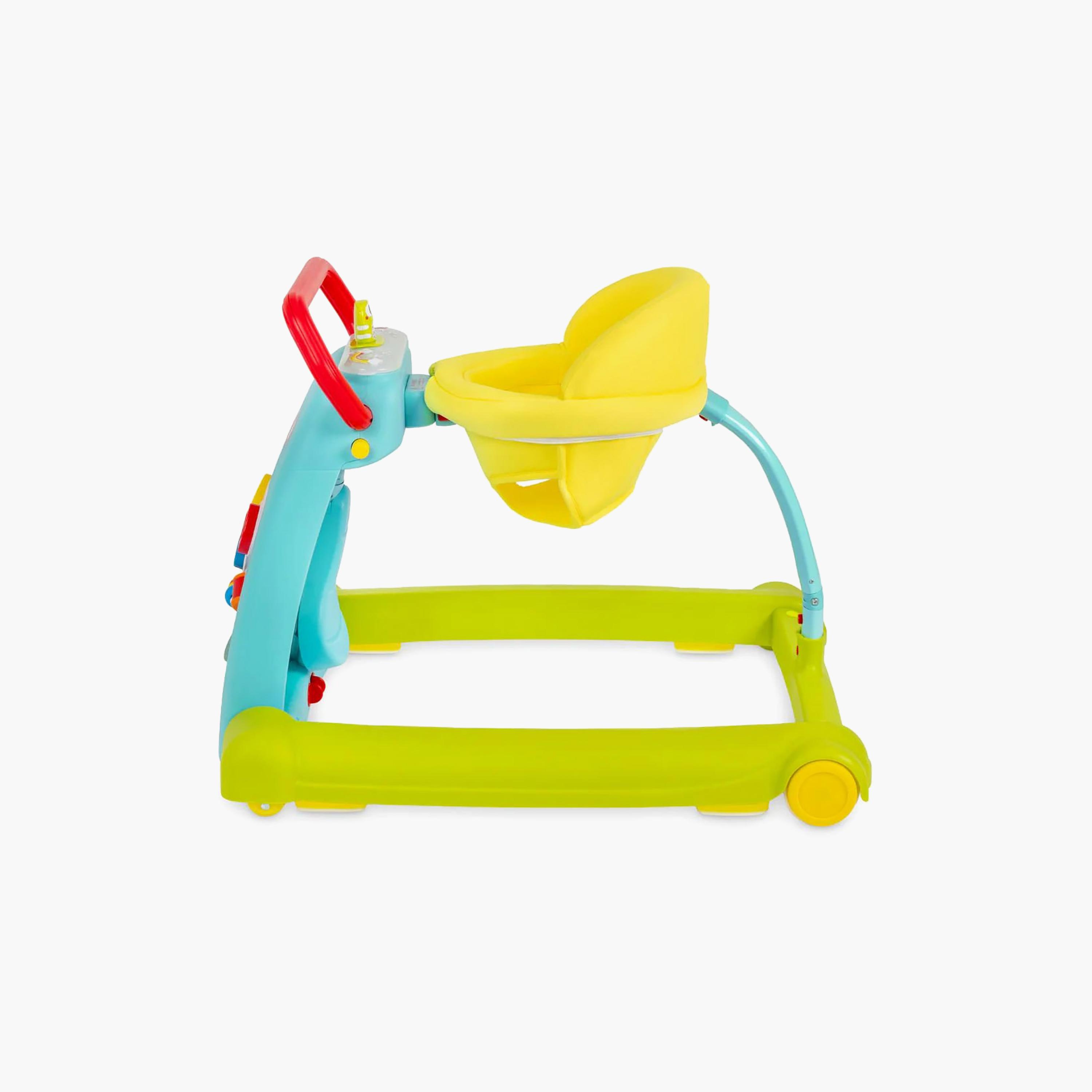 Jikel Step 123 Walker & Ride-On - Rainbow-baby-infantactivity-walkers-image-5