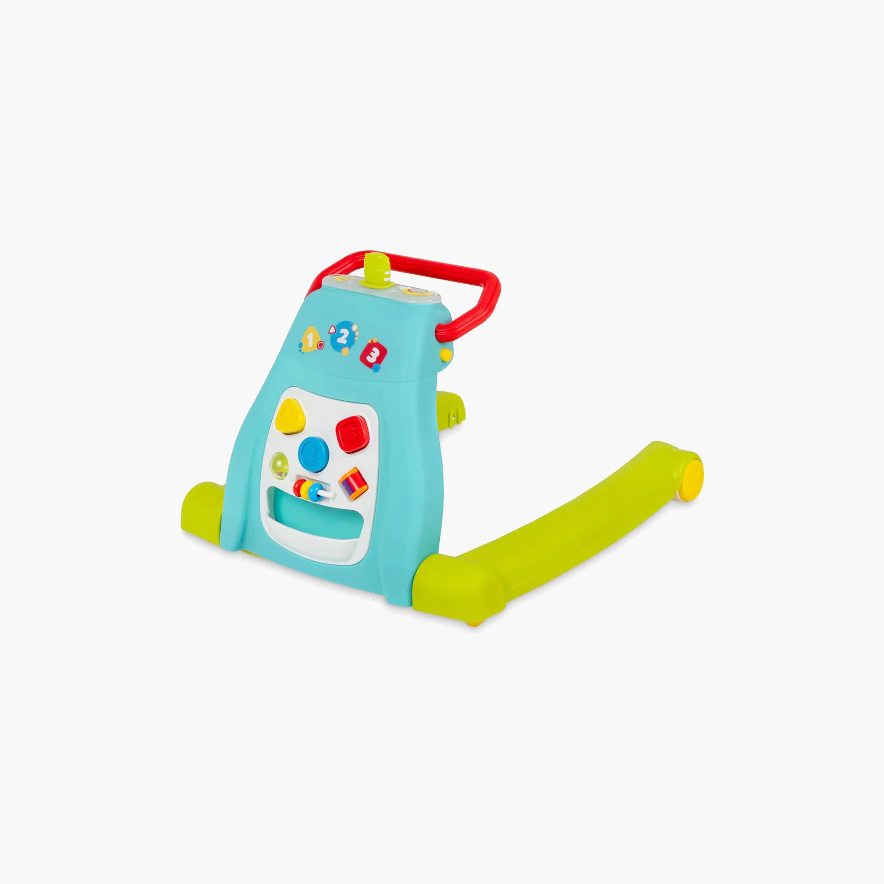 Jikel Step 123 Walker & Ride-On - Rainbow-baby-infantactivity-walkers-image-8