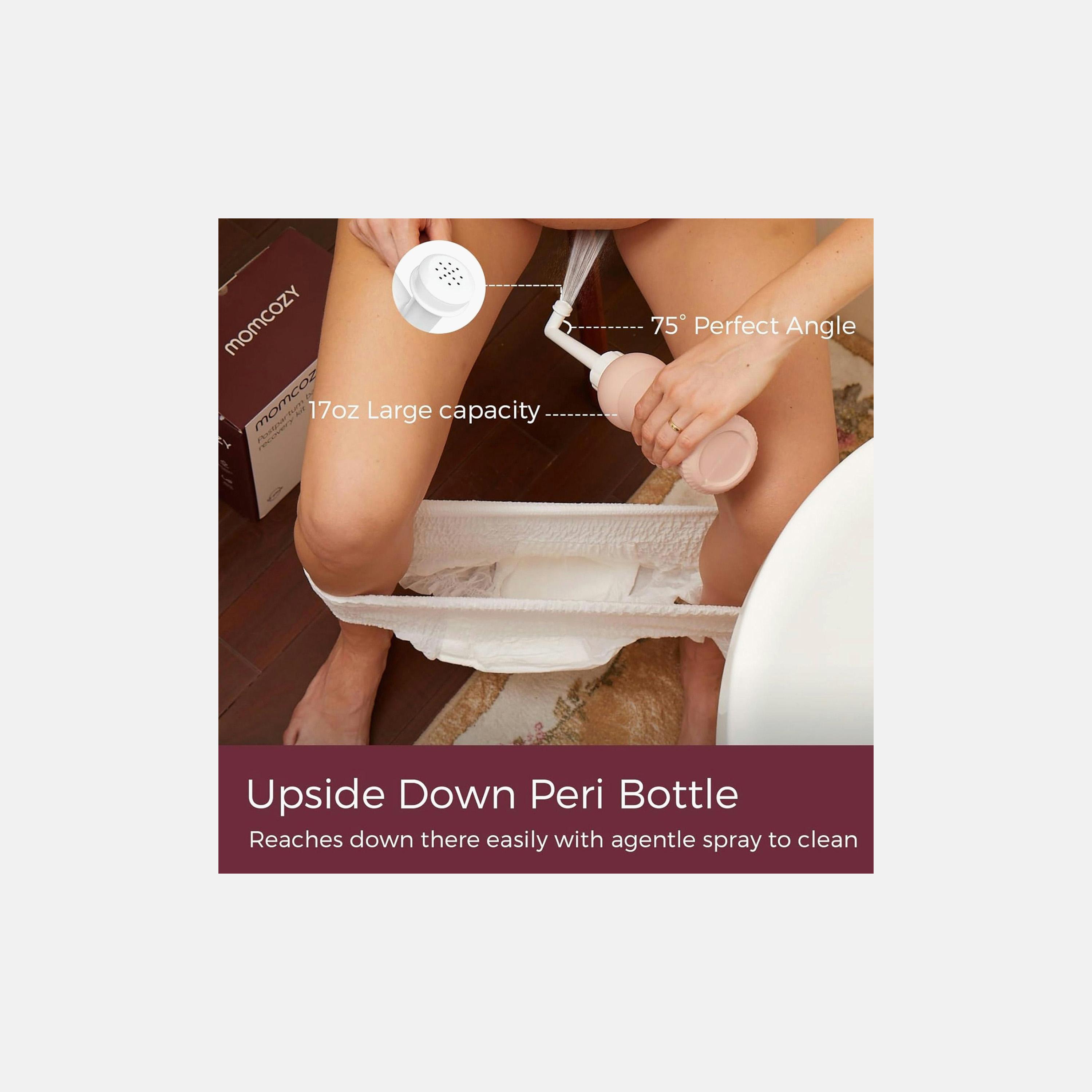 زجاجة بيري تنظيف المناطق الحساسة بعد الولادة - 500 مل من مومكوزي-baby-maternalcare-bodyhygiene-image-7