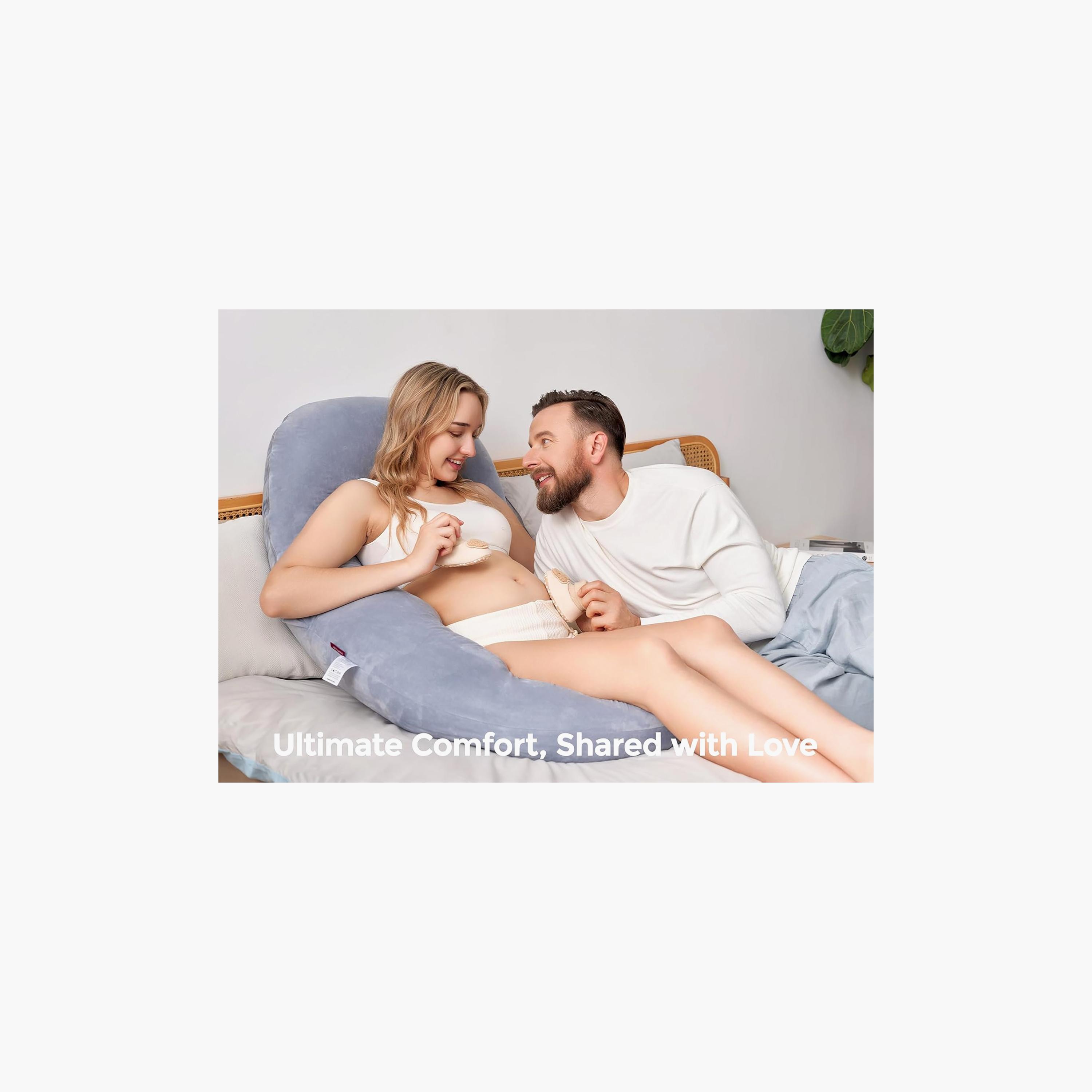 Momcozy Dreamline U Pro Pregnancy Pillow-baby-feeding-accessories-image-6