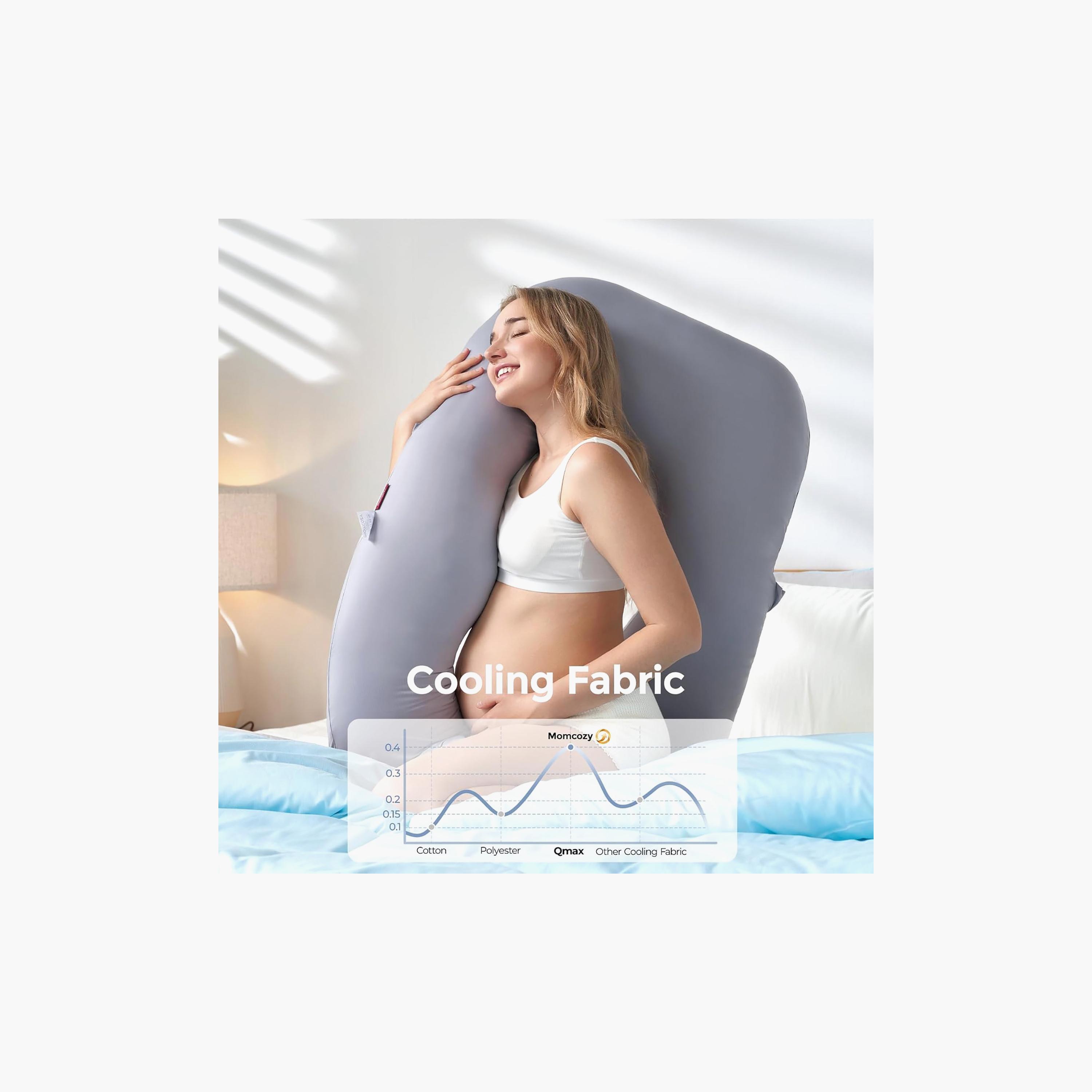 Momcozy Dreamline U Pro Pregnancy Pillow-baby-feeding-accessories-image-7