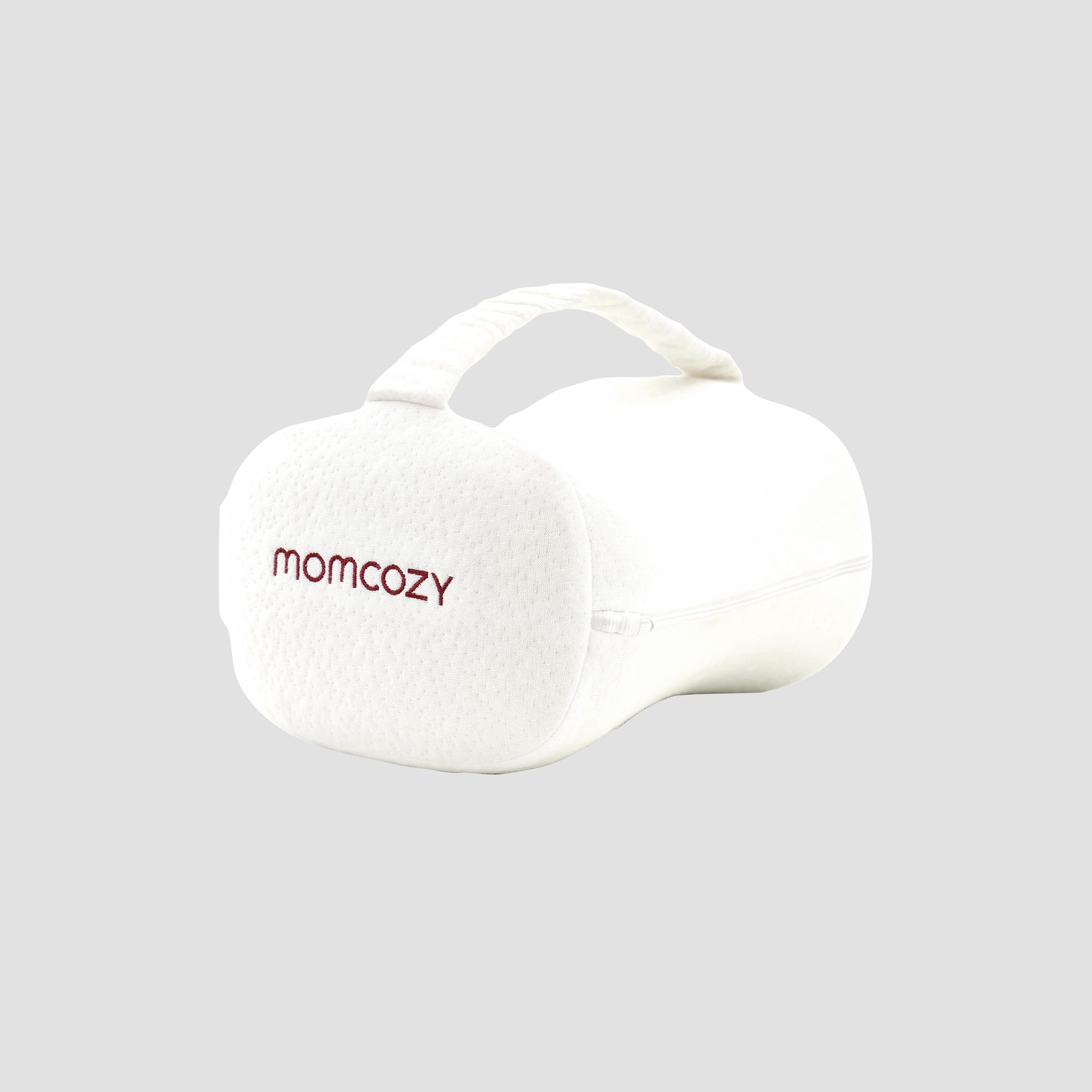 Momcozy Knee Pillow for Side Sleepers - White-baby-feeding-accessories-image-1