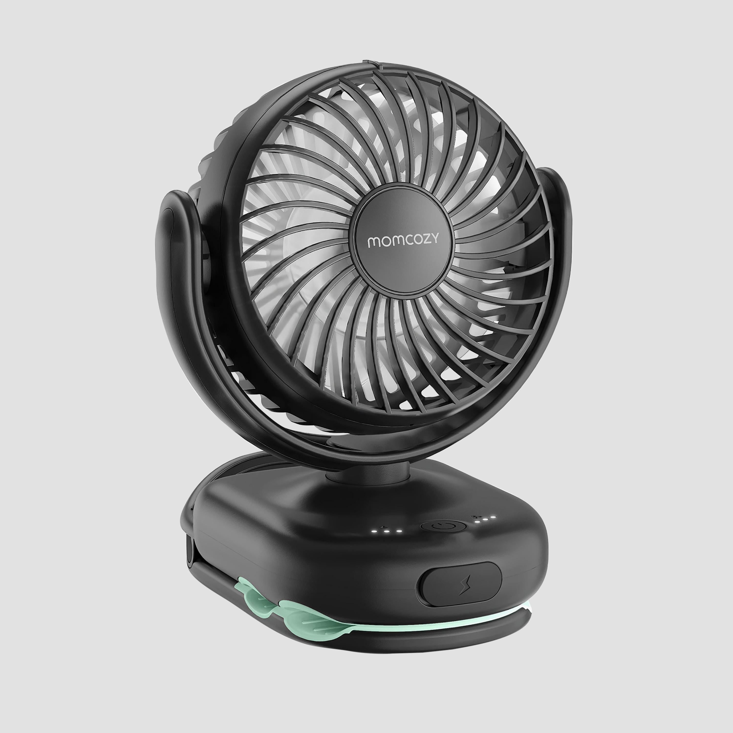 مروحة محمولة بـ 4 سرعات مع مشبك تثبيت من مومكوزي-baby-gear-strollersandprams-accessories-image-9