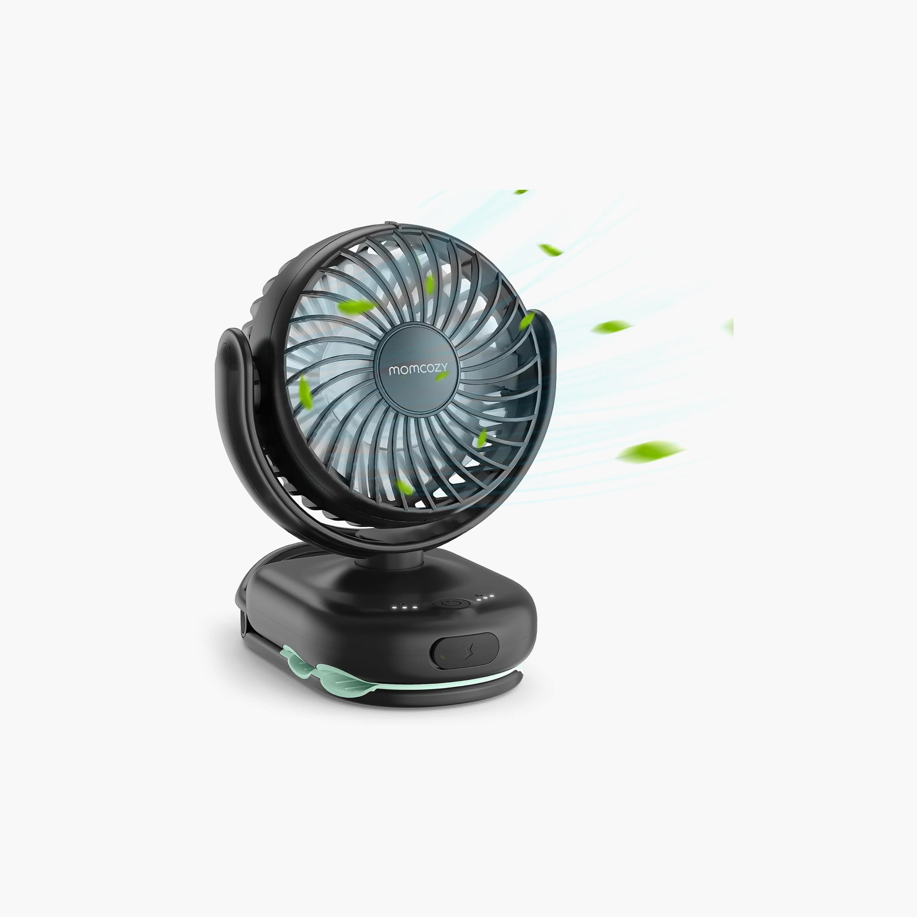 مروحة محمولة بـ 4 سرعات مع مشبك تثبيت من مومكوزي-baby-gear-strollersandprams-accessories-image-8