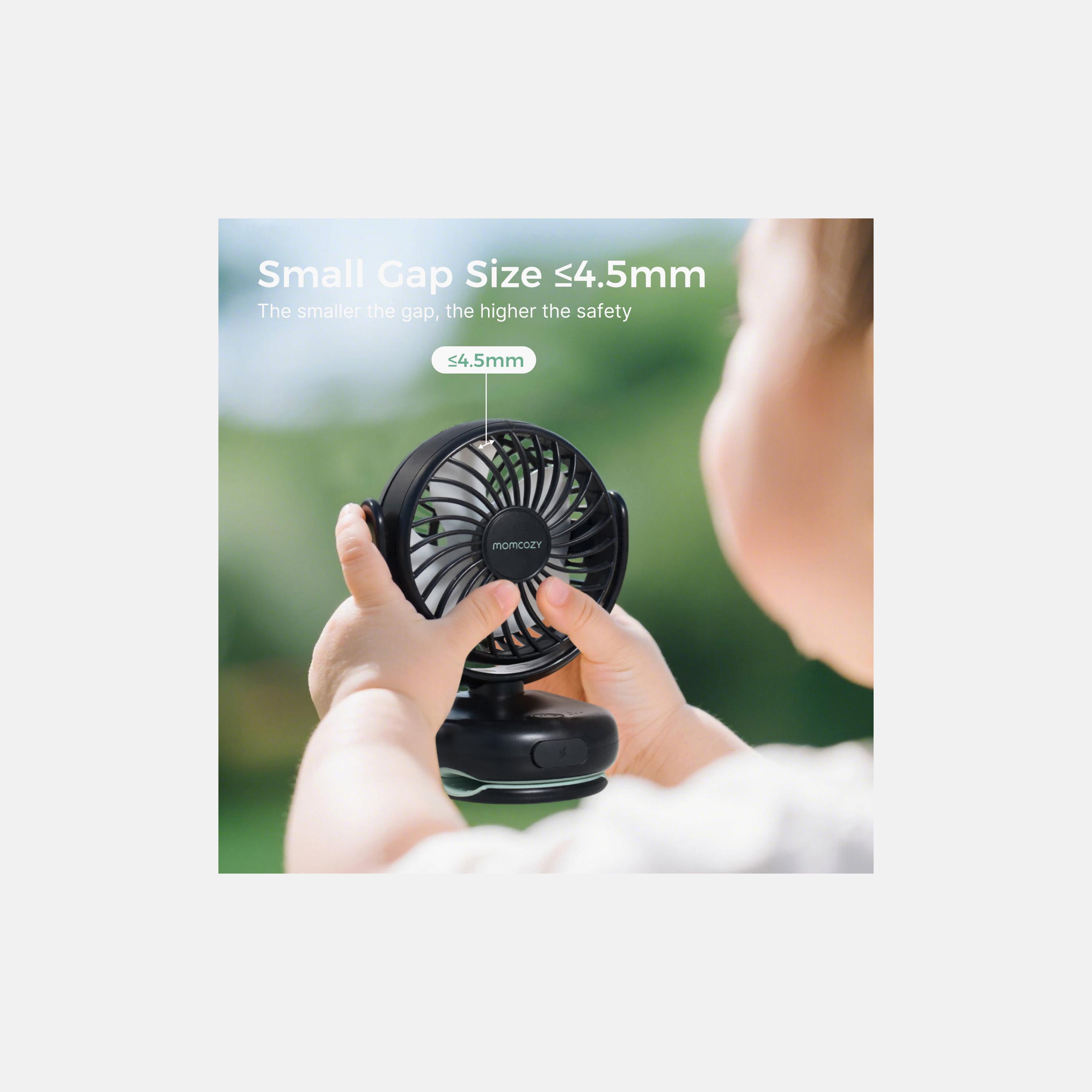 مروحة محمولة بـ 4 سرعات مع مشبك تثبيت من مومكوزي-baby-gear-strollersandprams-accessories-image-2