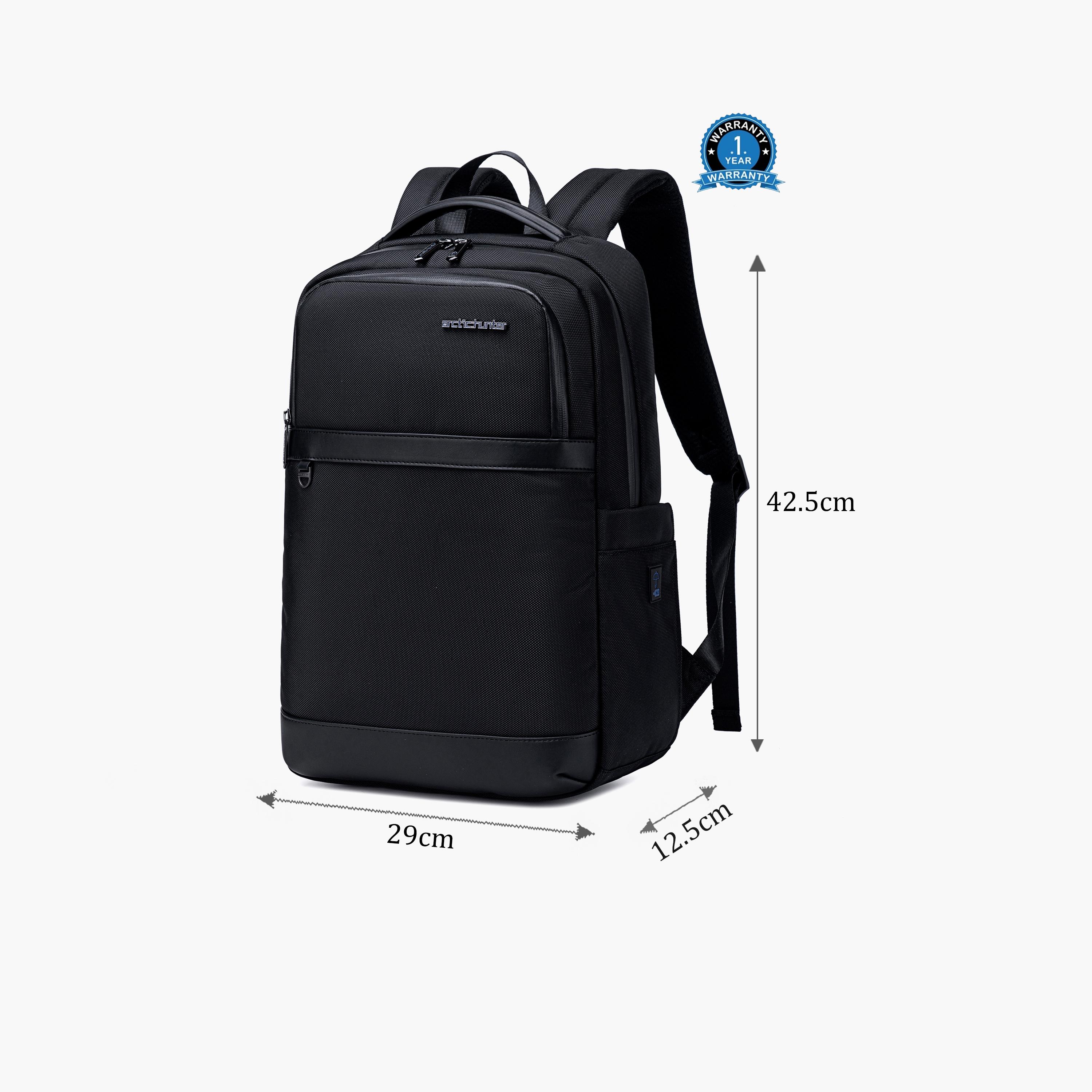 آركتيك هنتر - شنطة ظهر 15 لتر | 16.5 إنش بوليستر، حزام قابل للتعديل | B00670-AH-travel-luggagesandbags-backpacks-image-2
