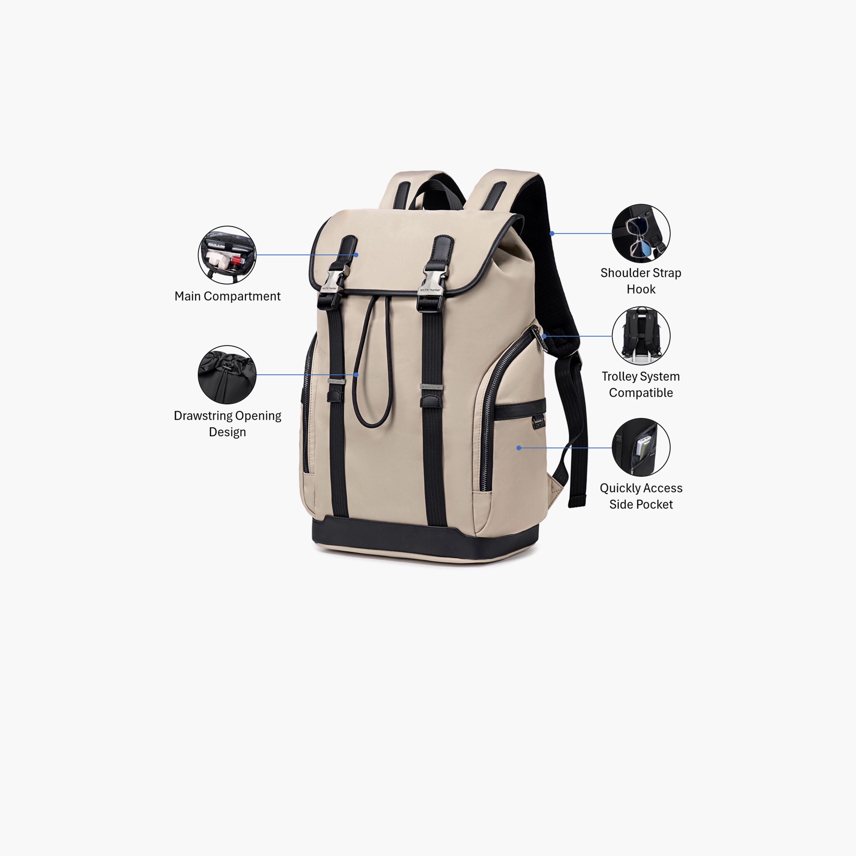 Arctic Hunter 18L | 17.5 Inches, Backpack with Adjustable Strap | B00832-AH-travel-luggagesandbags-backpacks-image-3