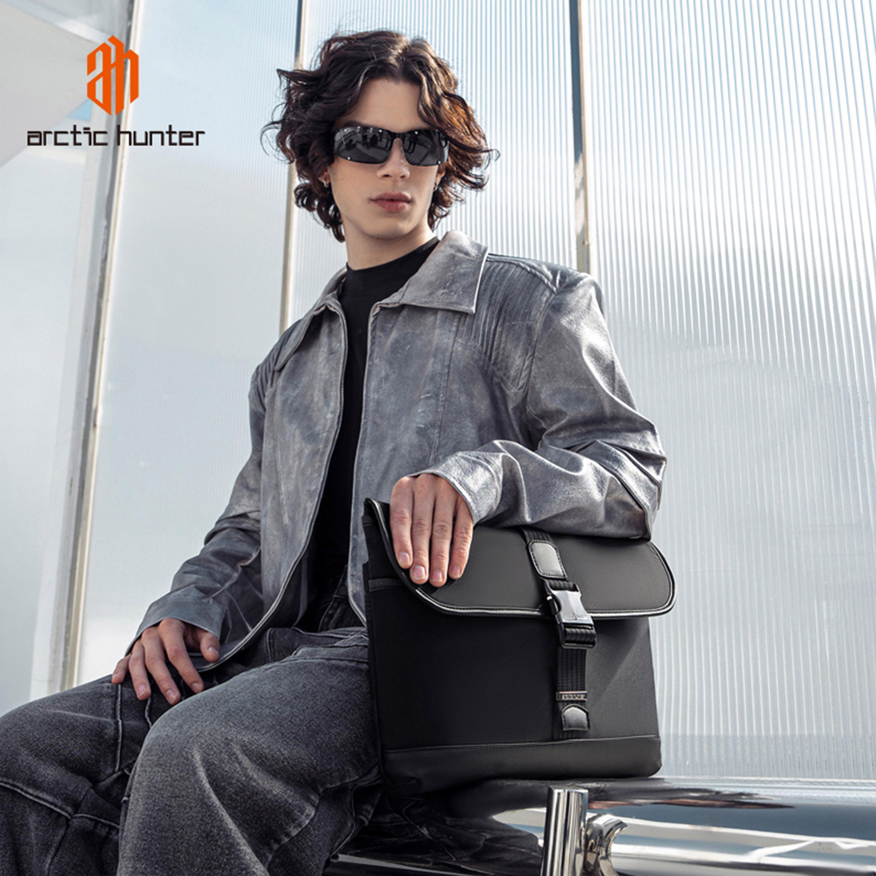 Arctic Hunter 3L | 15 Inches, Laptop Bag with High Durability | GWB00820-AH-men-bags-image-8