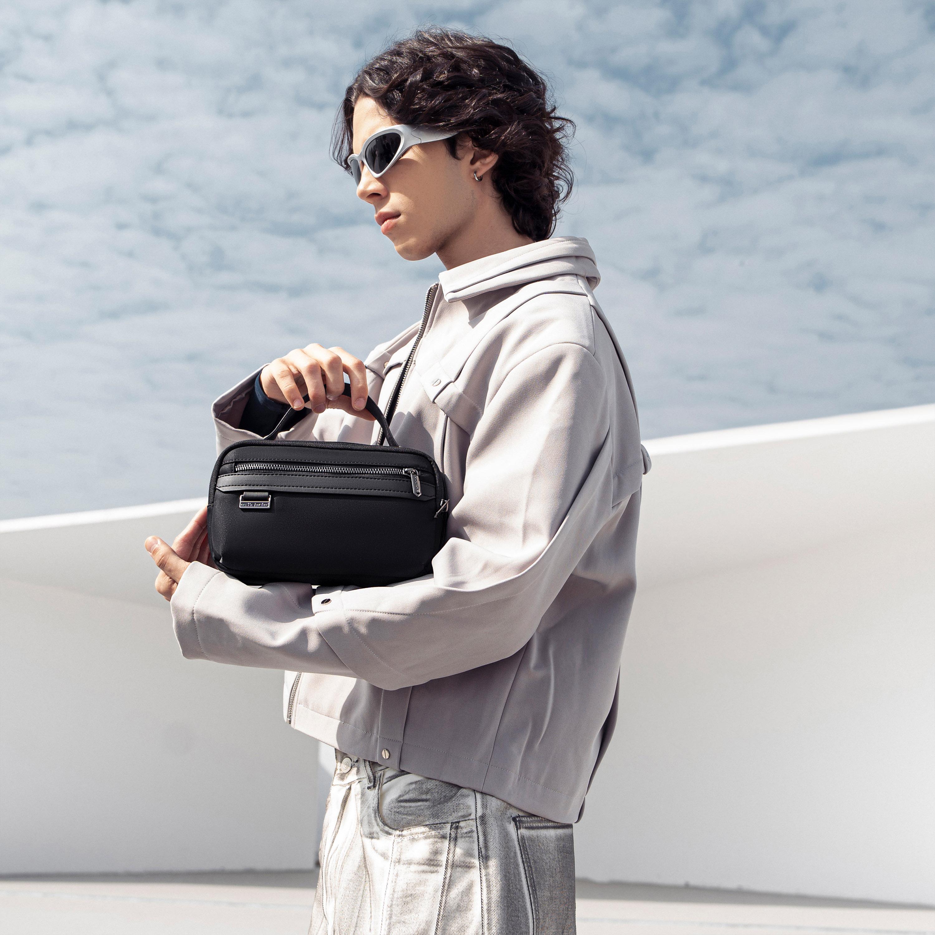 Arctic Hunter Plain Top Handle Clutch Zipper closure | 21.5 X 12.5 X 7-women-bagsandwallets-handbags-image-8
