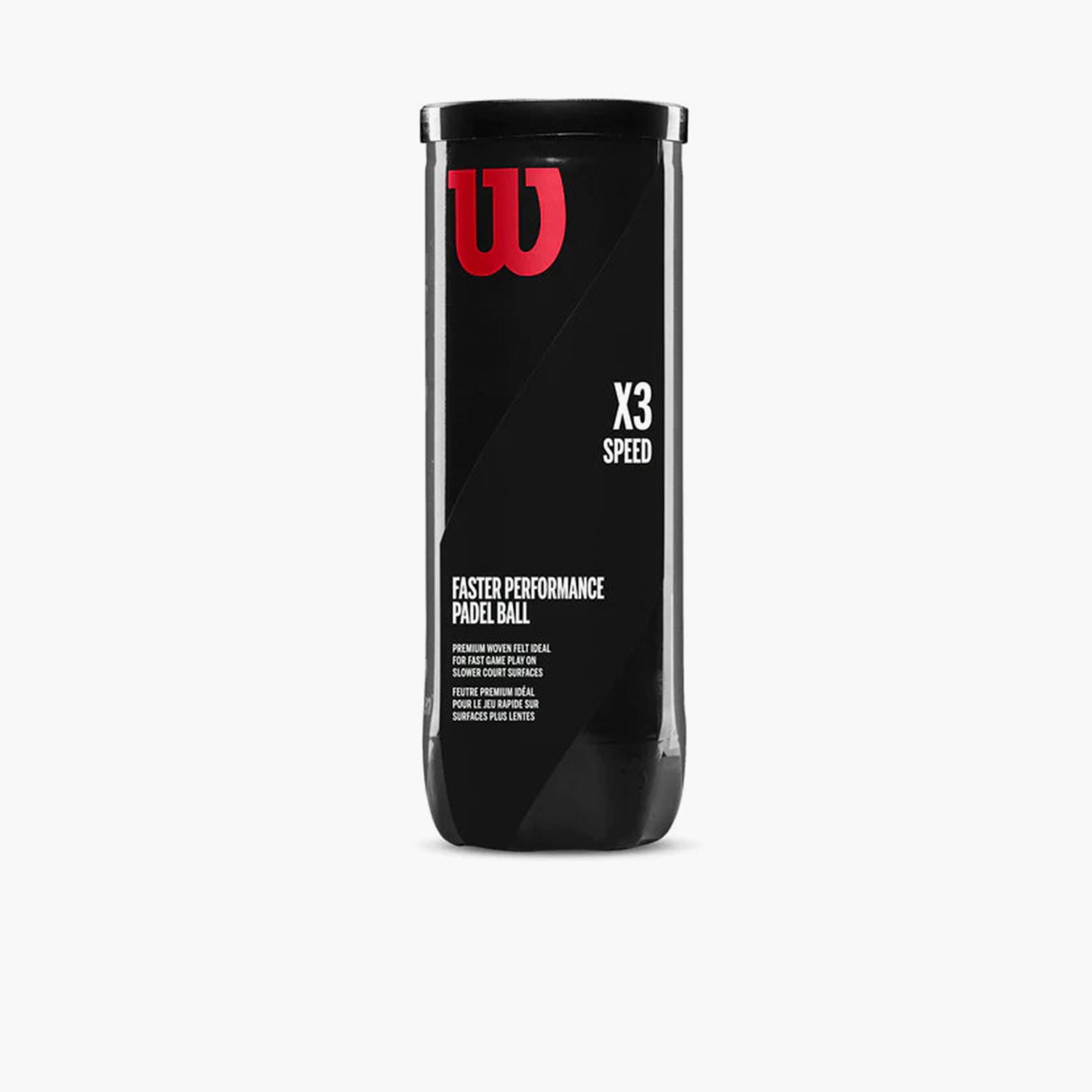 Wilson Padel X3 Tennis Ball | WR8901101-sports-gear-tennis-image-1