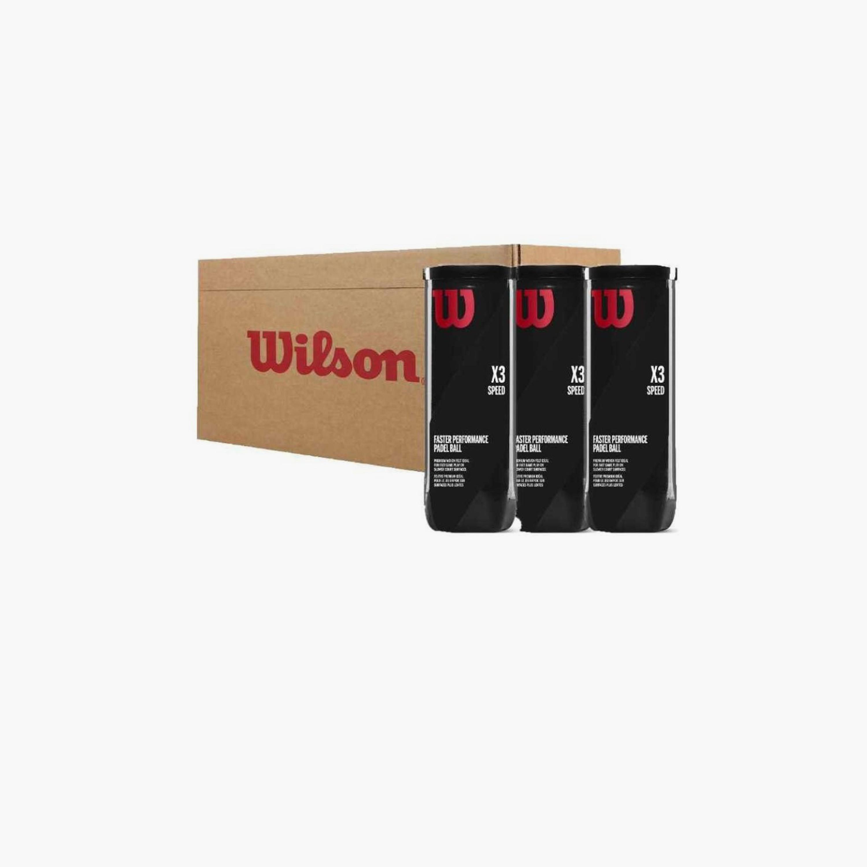 Wilson Padel X3 Tennis Ball | WR8901101-sports-gear-tennis-image-2