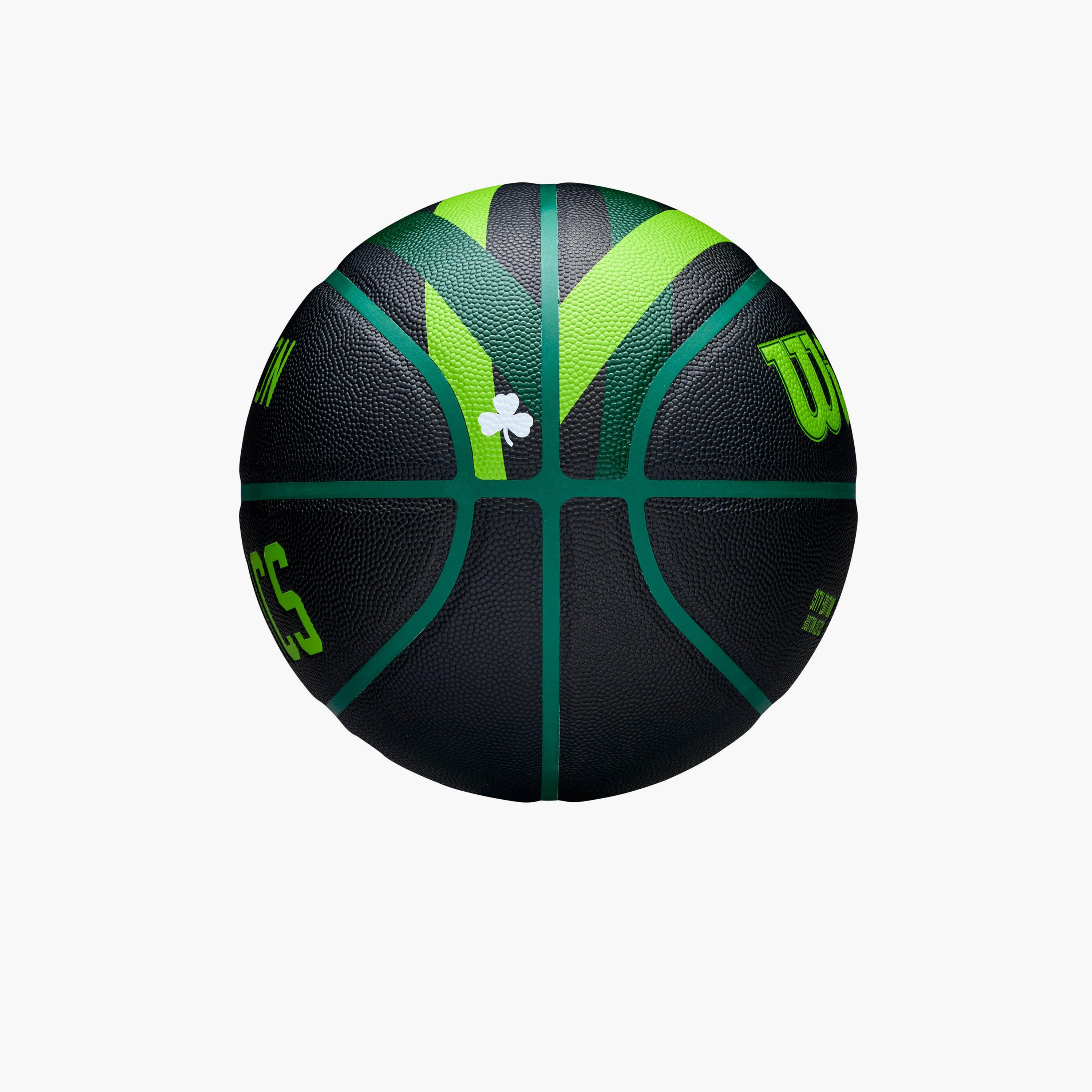 Wilson Boston Celtics City Edition Collector Basketball | WZ4033802XB7-sports-gear-basketball-image-4