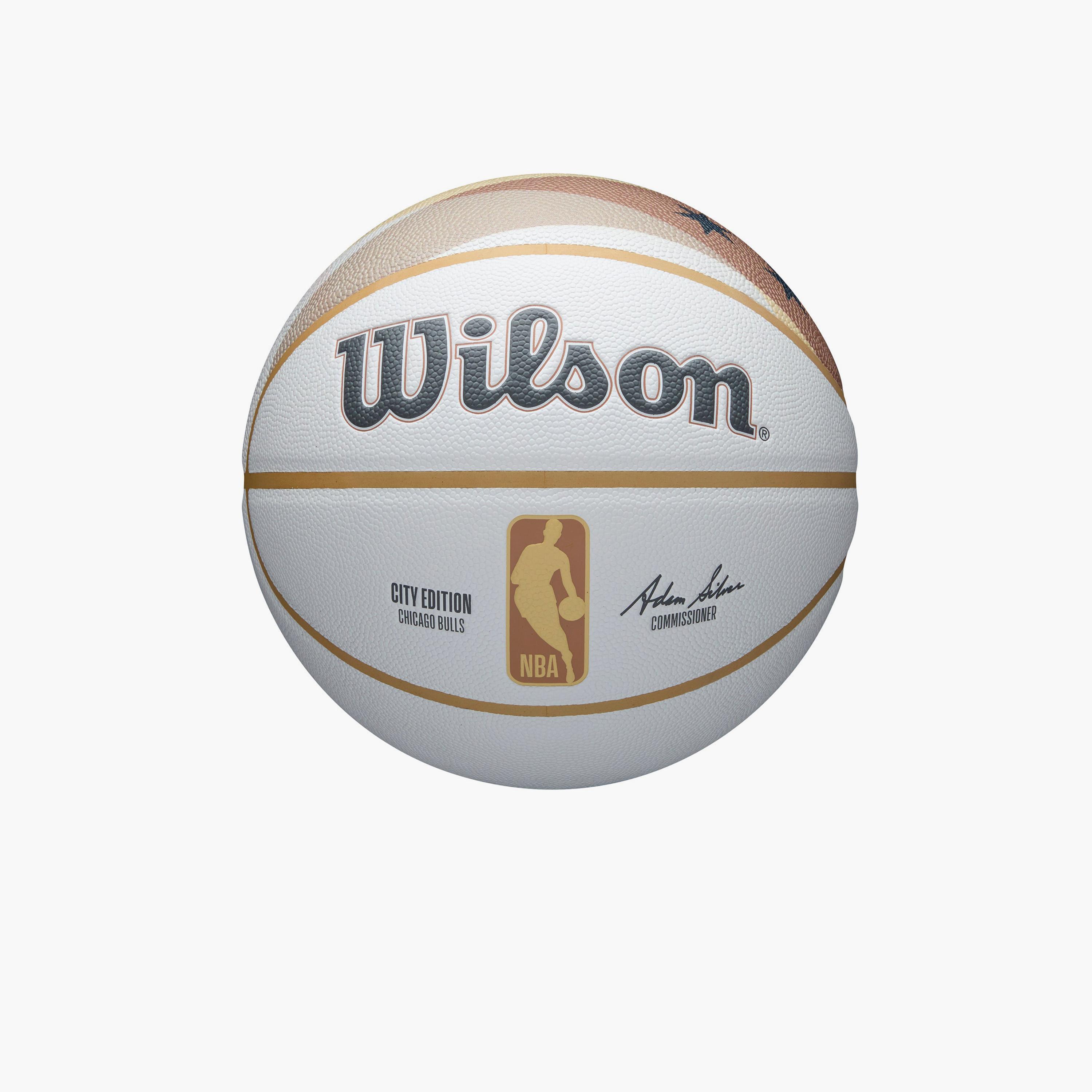 كرة سلة تذكارية من شيكاغو بولز، إصدار المدينة | WZ4033805XB7-sports-gear-basketball-image-1