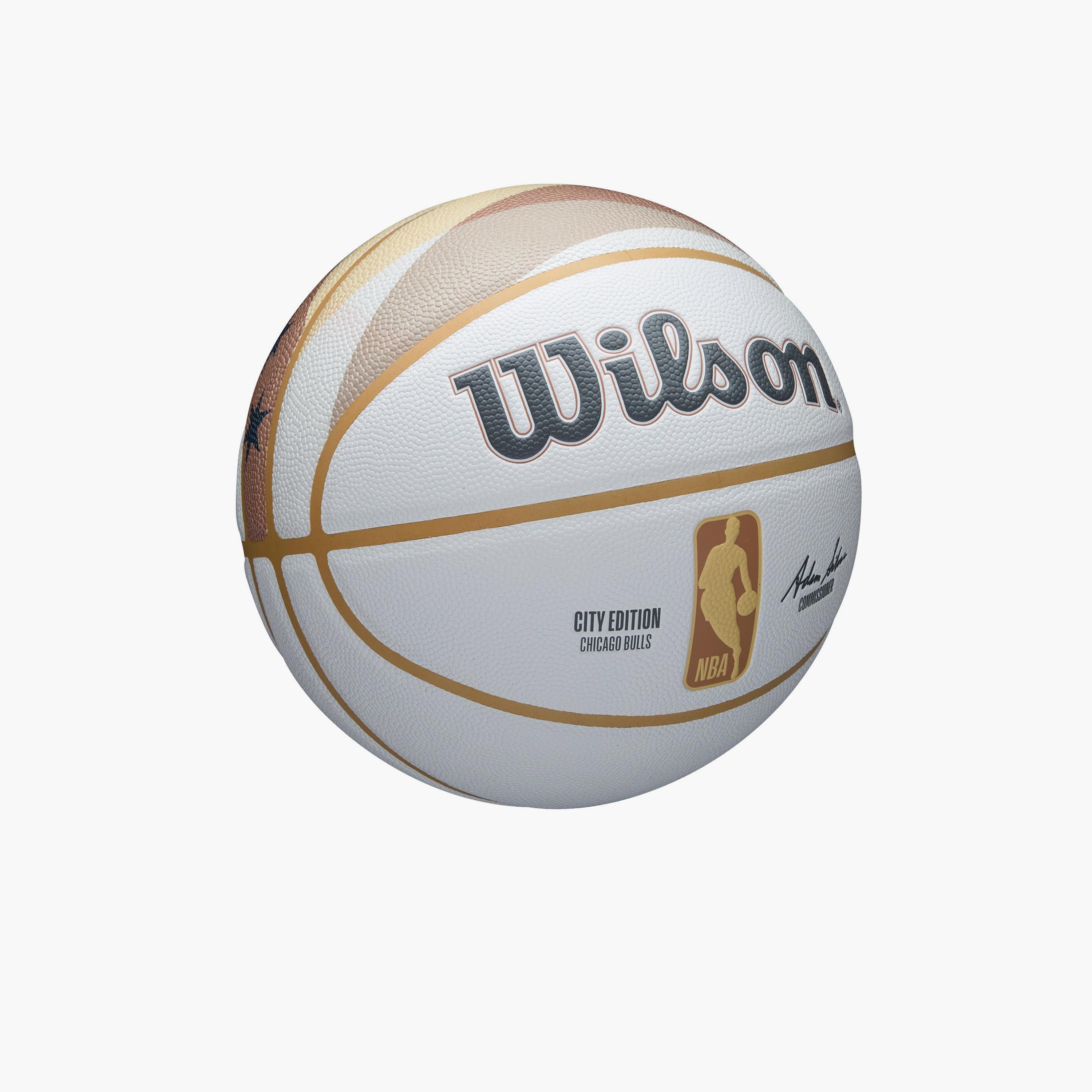 كرة سلة تذكارية من شيكاغو بولز، إصدار المدينة | WZ4033805XB7-sports-gear-basketball-image-2