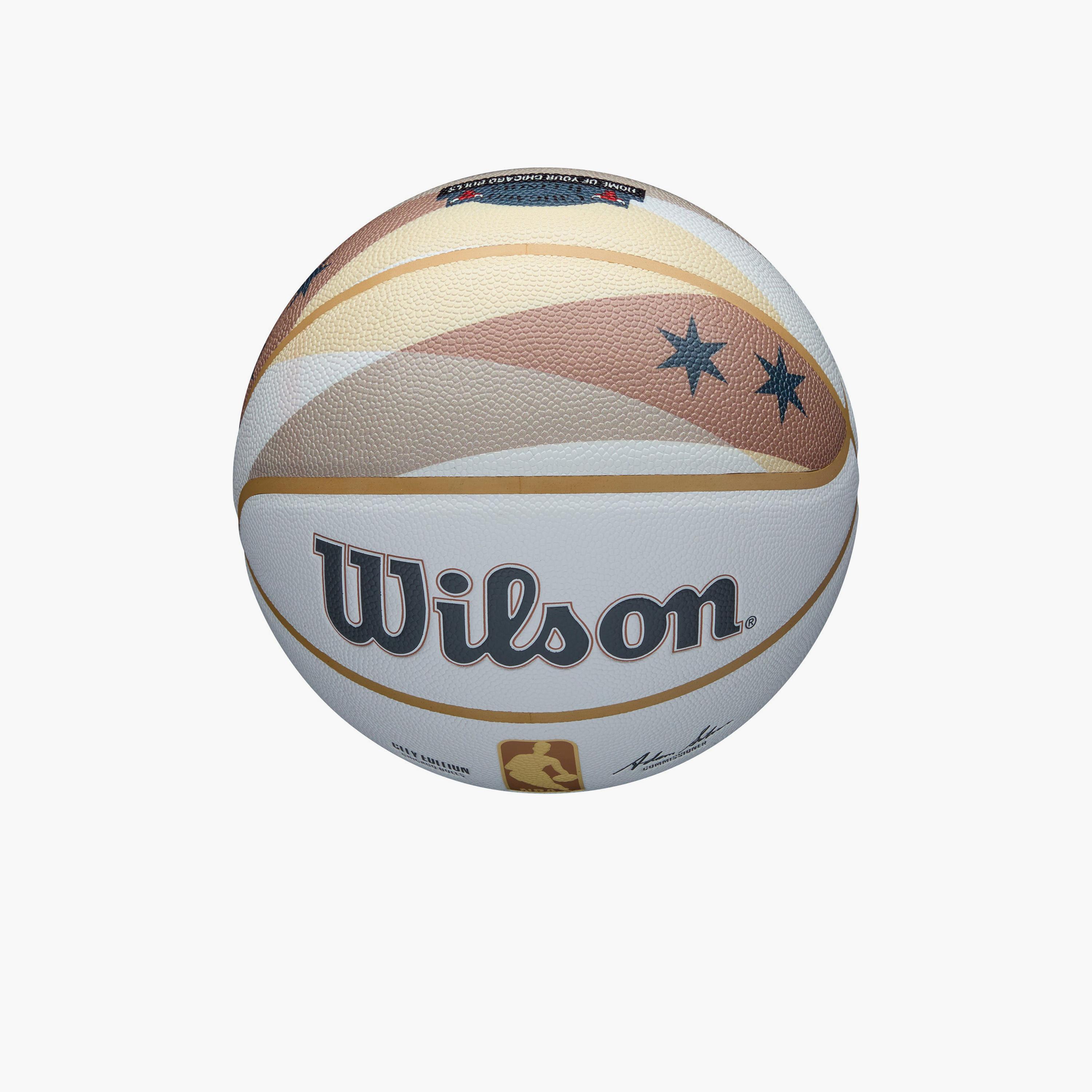 كرة سلة تذكارية من شيكاغو بولز، إصدار المدينة | WZ4033805XB7-sports-gear-basketball-image-5
