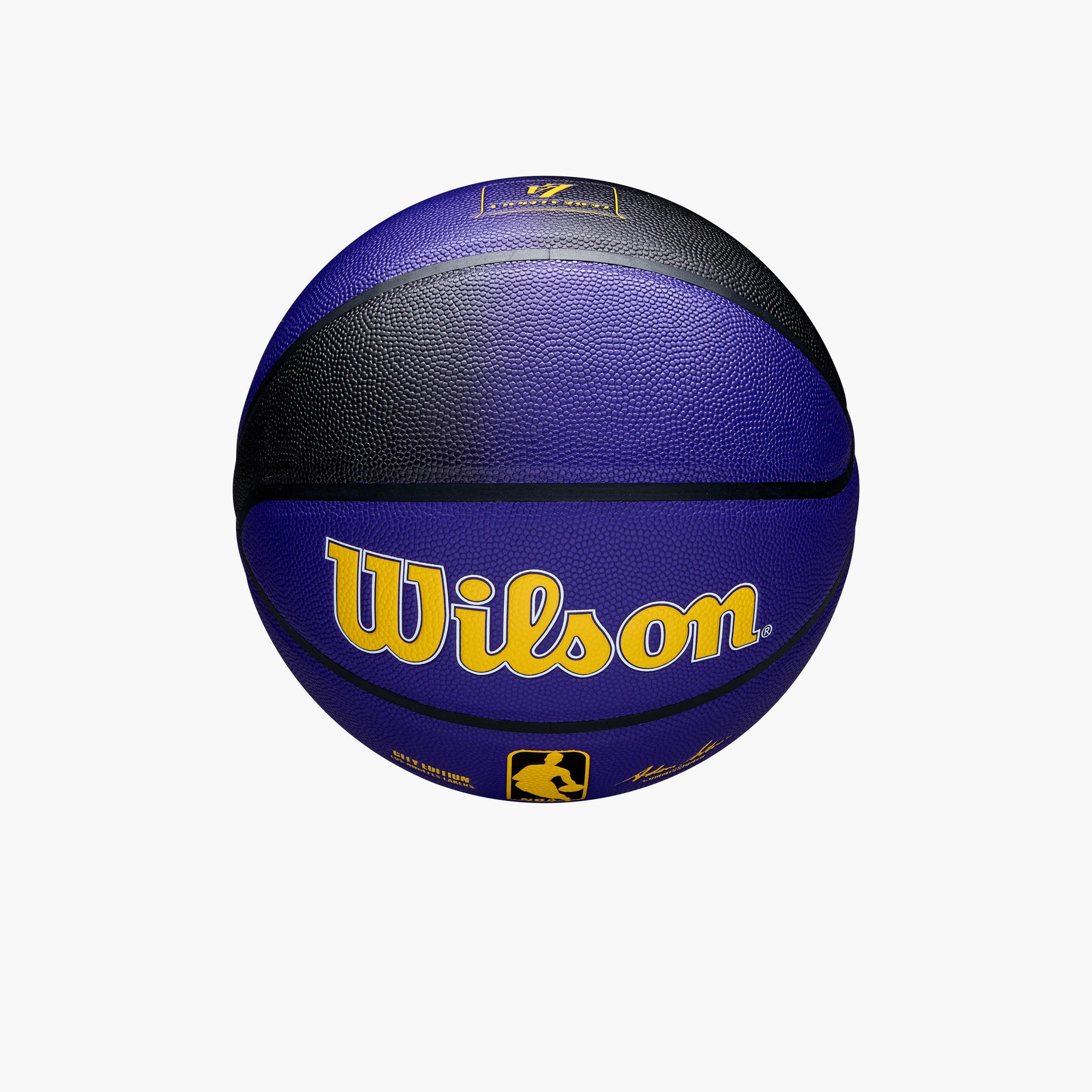 كرة سلة تذكارية من لوس أنجلوس ليكرز، إصدار المدينة | WZ4033814XB7-sports-gear-basketball-image-5