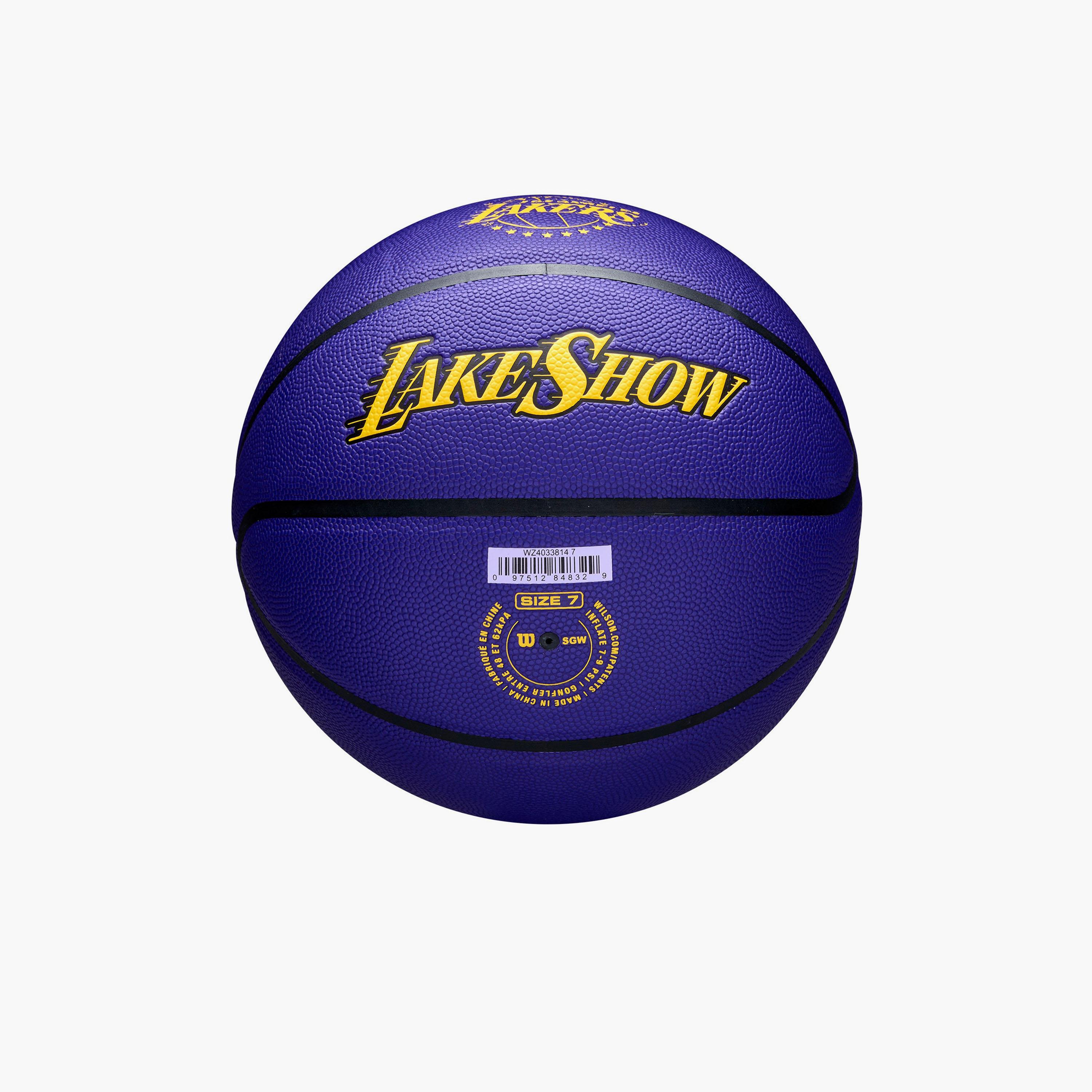 كرة سلة تذكارية من لوس أنجلوس ليكرز، إصدار المدينة | WZ4033814XB7-sports-gear-basketball-image-6