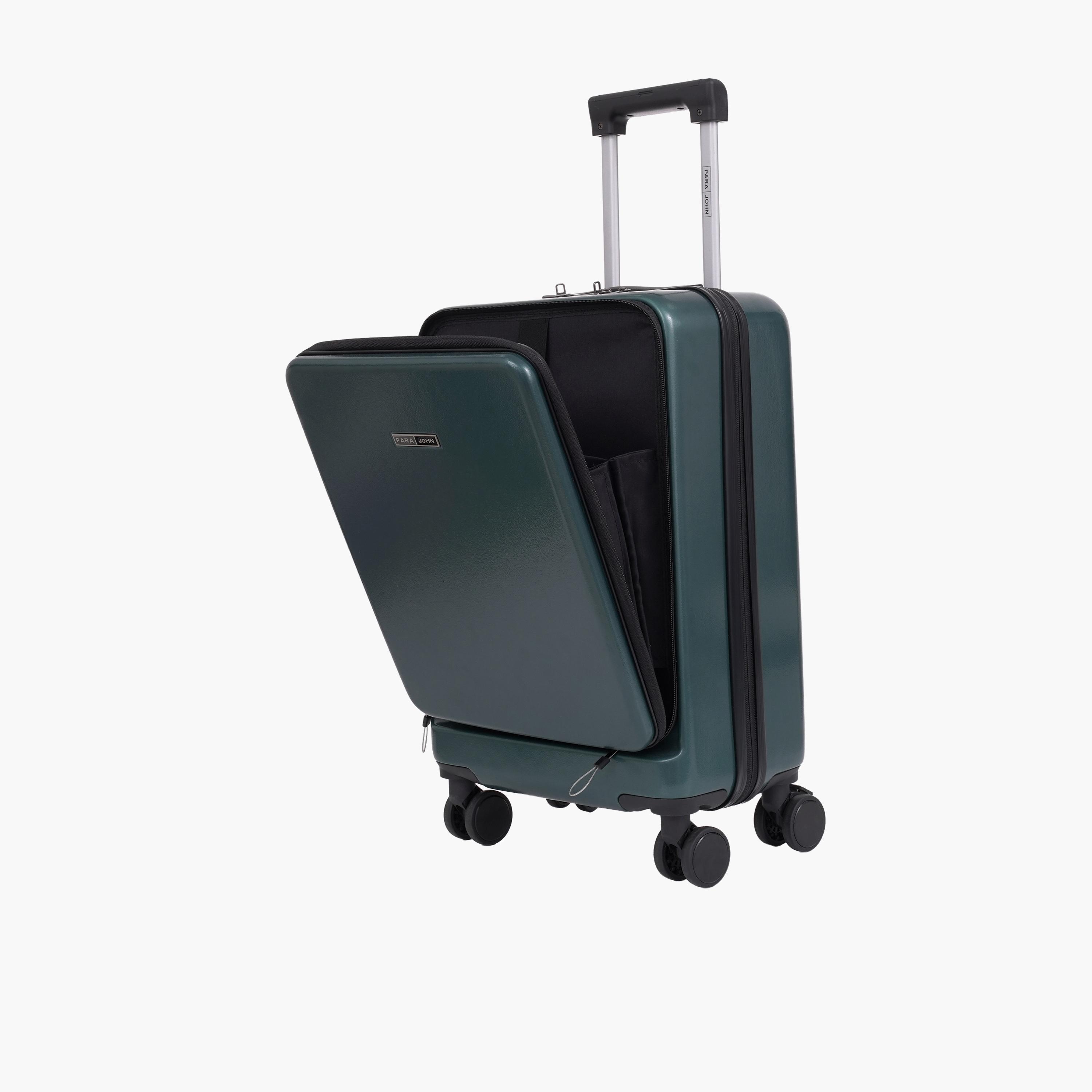 Para John 55 CM Small Cabin ABS Hard Sided 4-Wheeler Spinner Trolley Bag with Combination Lock-travel-luggagesandbags-luggage-image-2