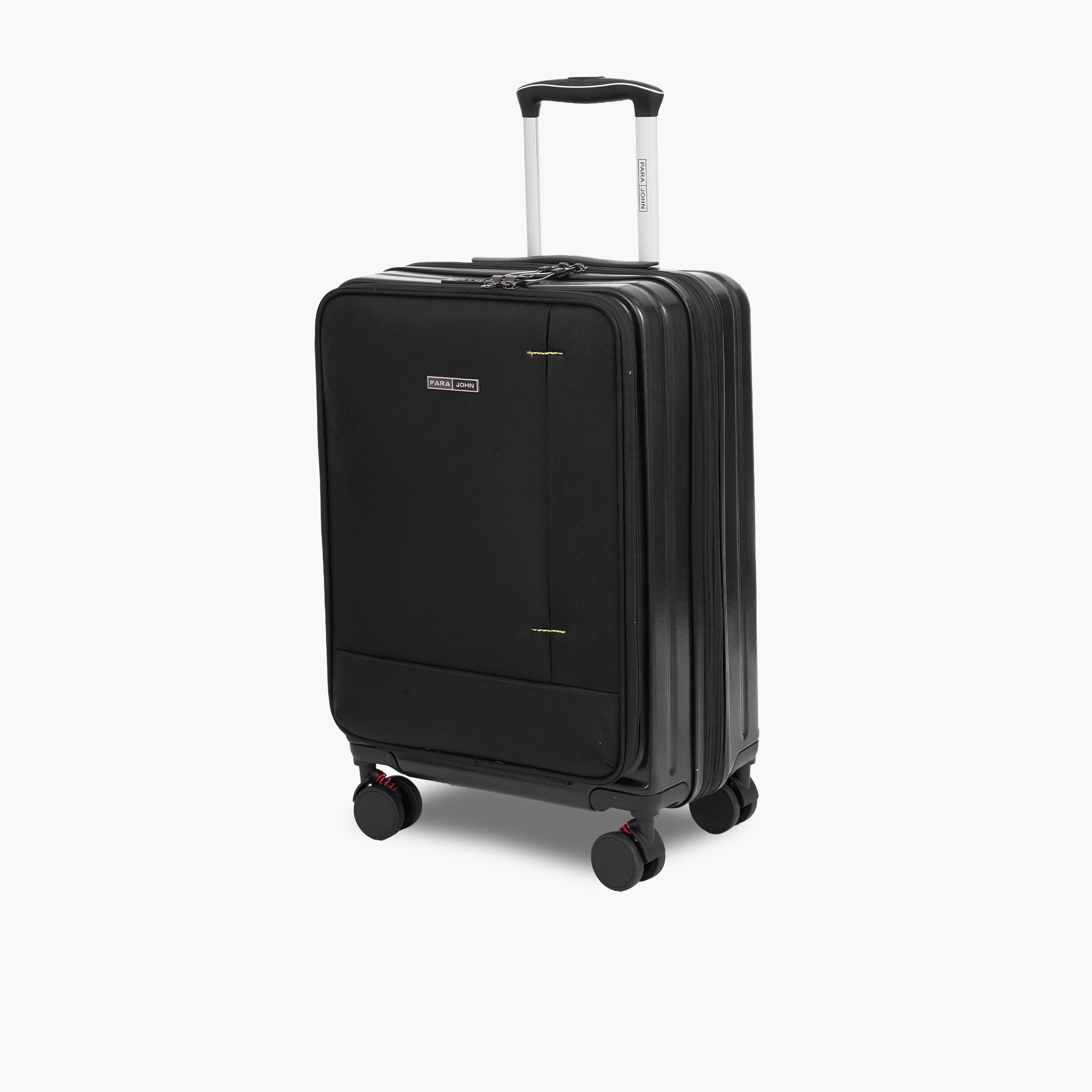 Para John 55 CM Small Cabin ABS Hard Sided 4-Wheeler Spinner Trolley Bag with Combination Lock-travel-luggagesandbags-luggage-image-1