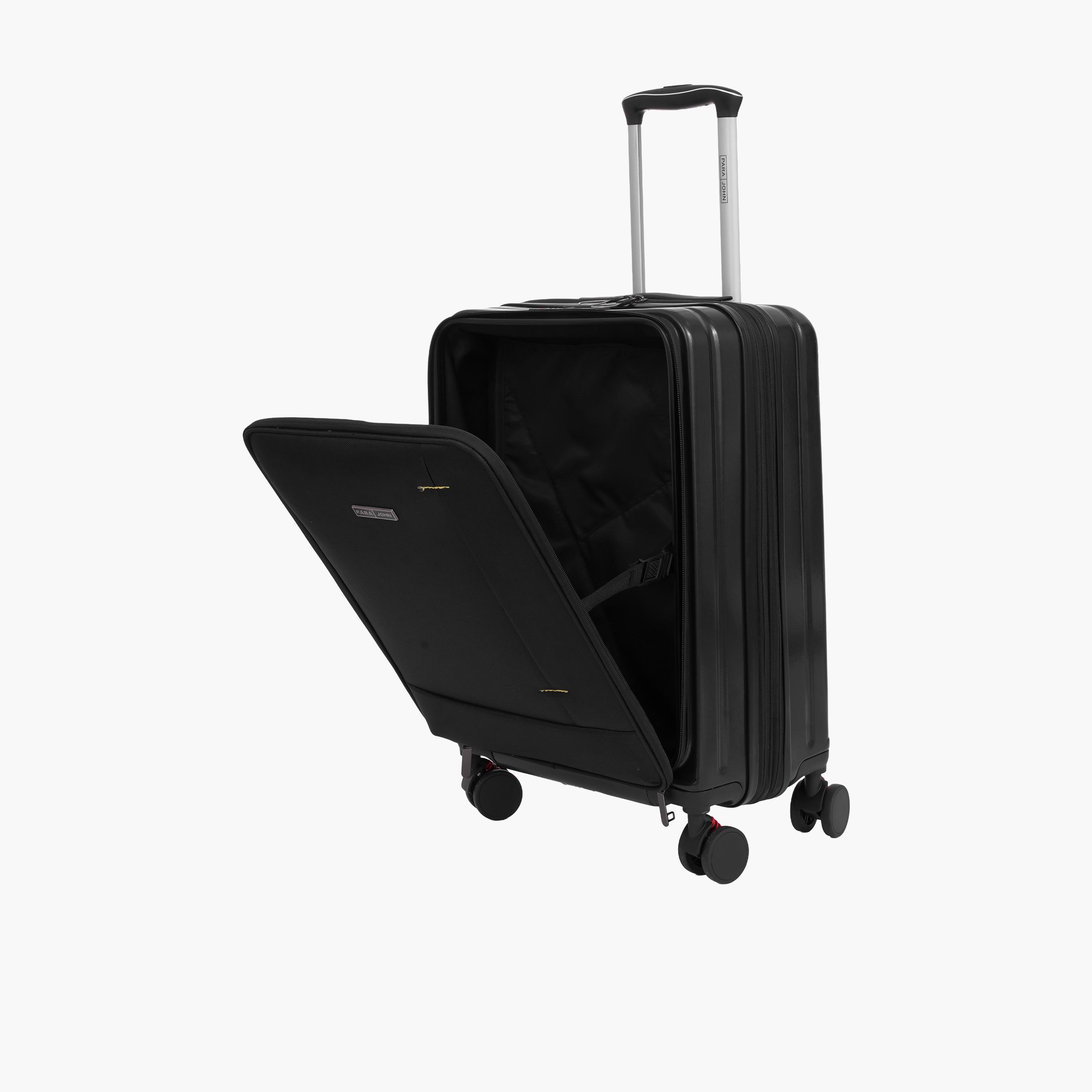Para John 55 CM Small Cabin ABS Hard Sided 4-Wheeler Spinner Trolley Bag with Combination Lock-travel-luggagesandbags-luggage-image-2