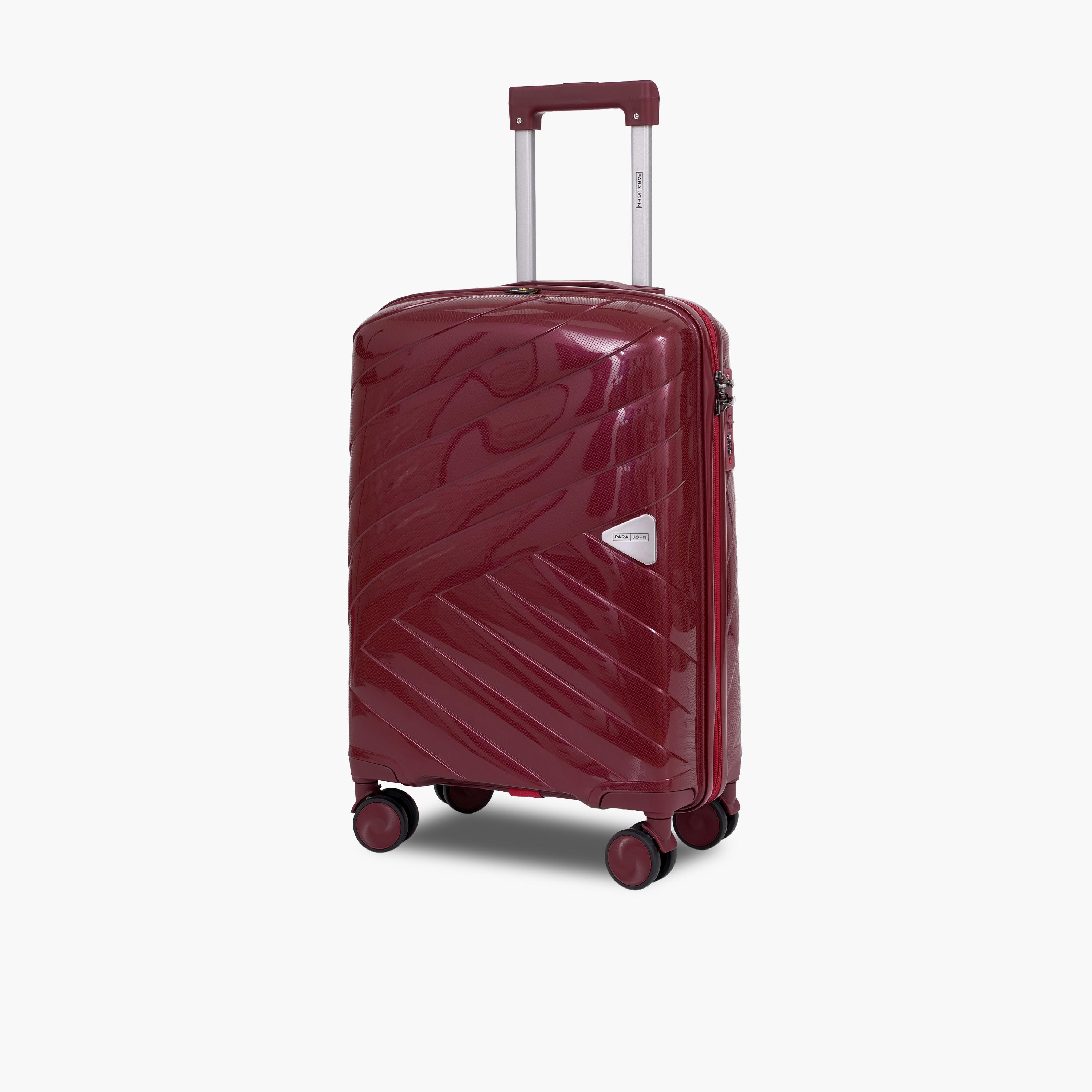 Para John 55 CM Small Cabin ABS Hard Sided 4-Wheeler Spinner Trolley Bag with Combination Lock-travel-luggagesandbags-luggage-image-1