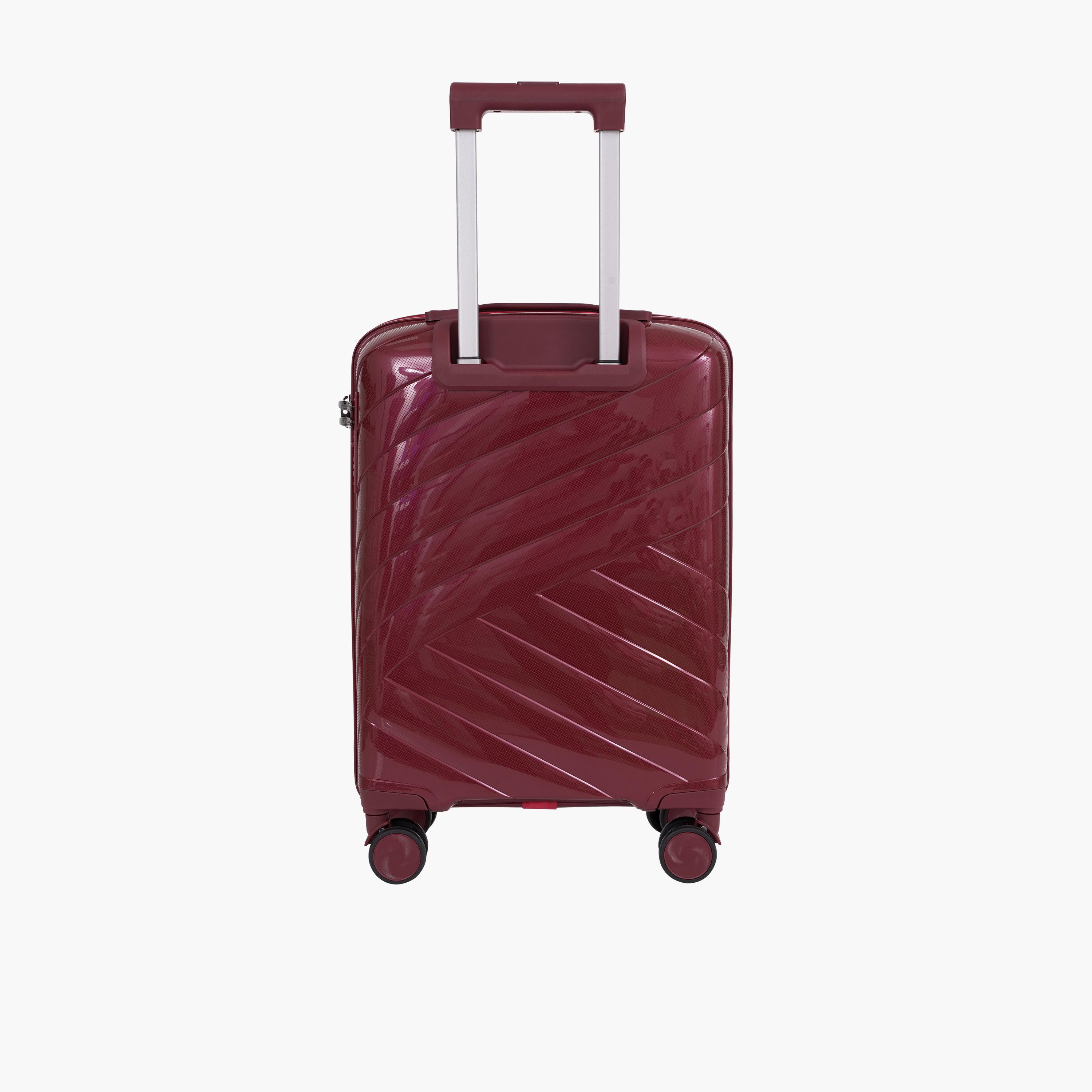 Para John 55 CM Small Cabin ABS Hard Sided 4-Wheeler Spinner Trolley Bag with Combination Lock-travel-luggagesandbags-luggage-image-2
