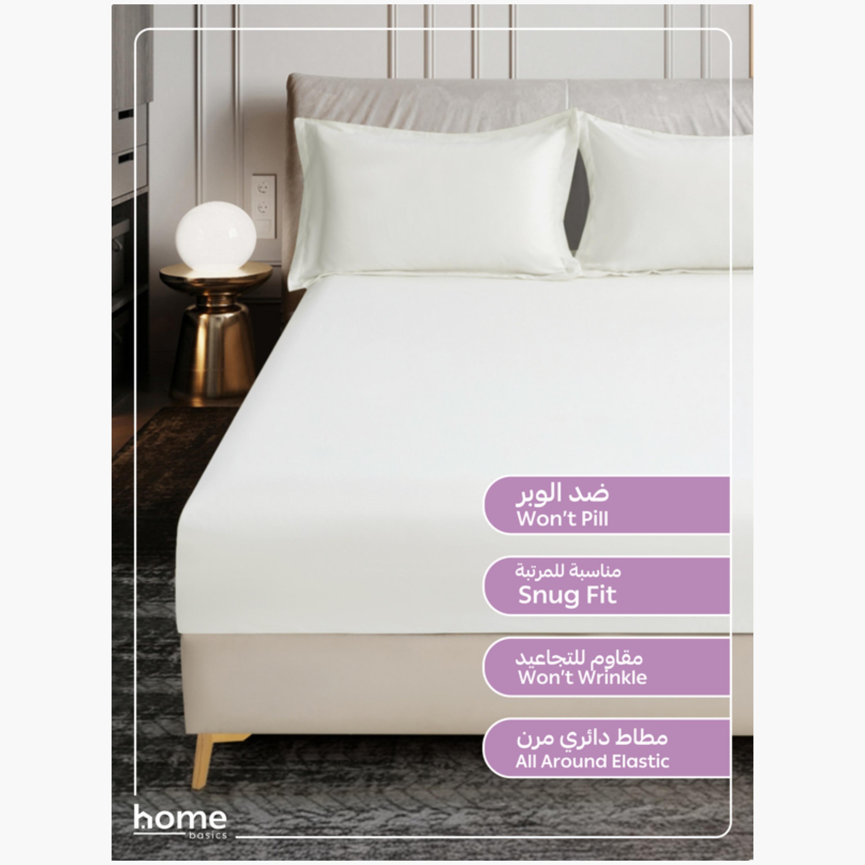 Deep Pocket Fitted Sheet-household-bedding-sheetsandpillowcases-fittedsheets-image-1