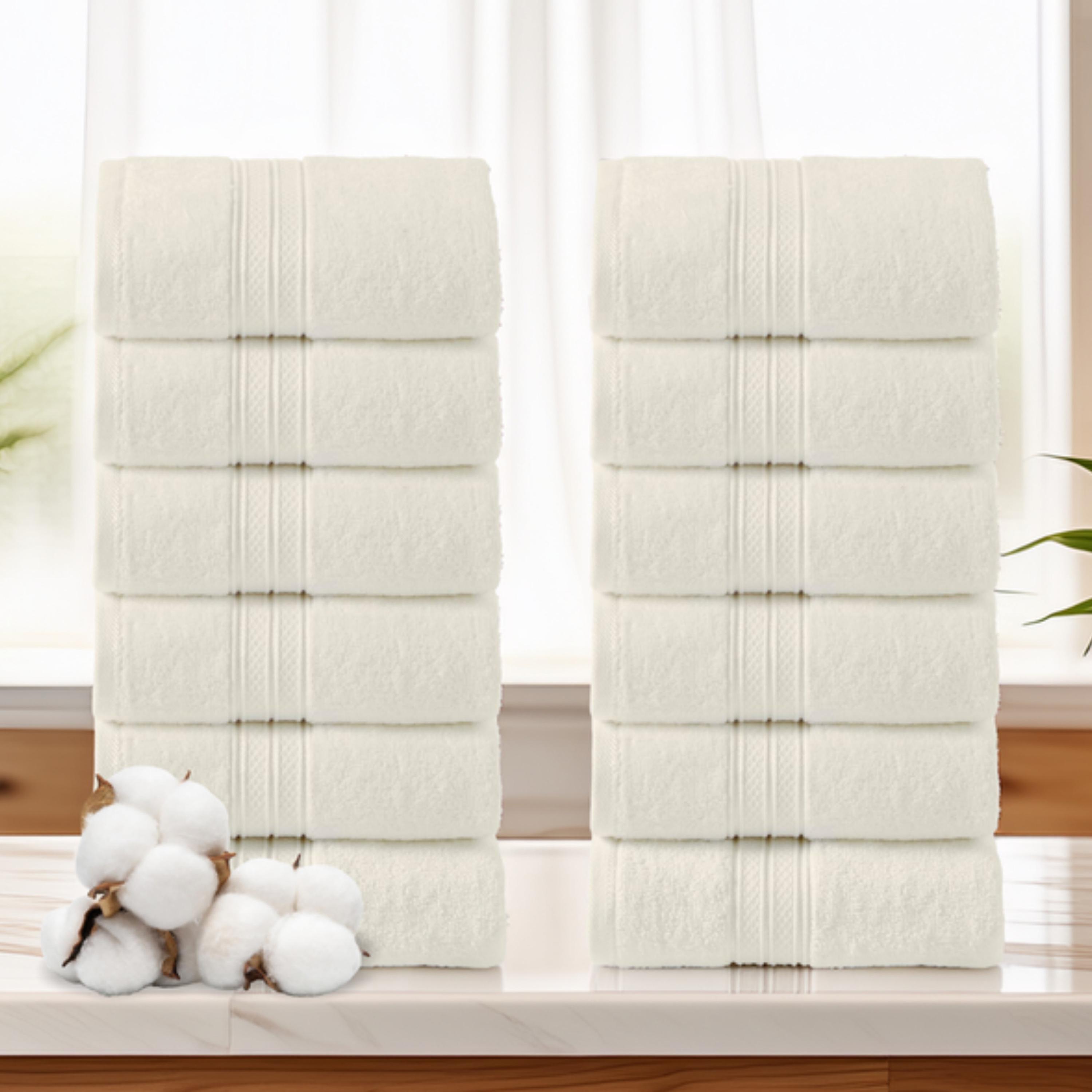 Soft Absorbent Terry Towel Set-household-bathandlaundry-bathlinen-towels-image-1