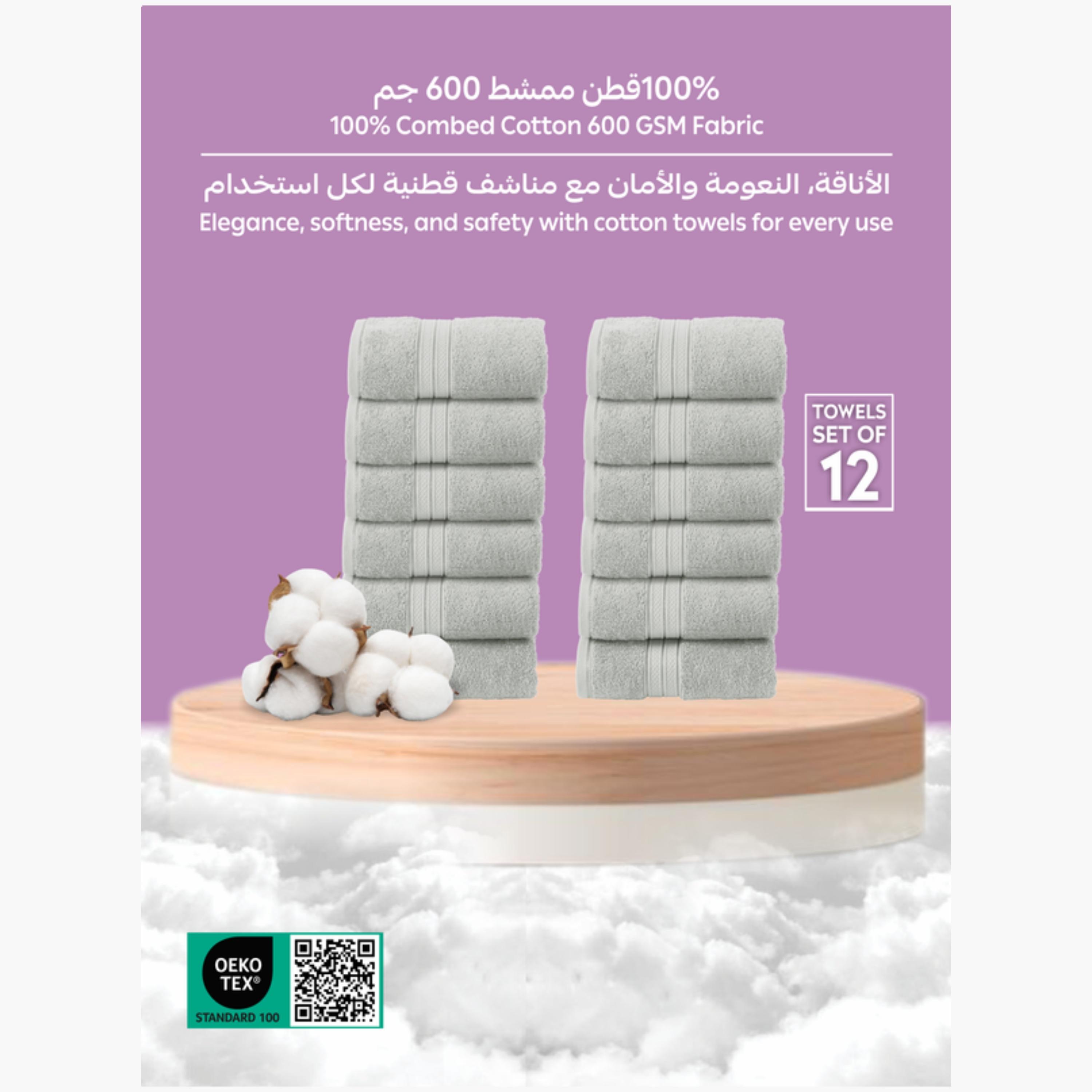 12-Piece Washcloth Set 30x30 cm-household-bedding-sheetsandpillowcases-fittedsheets-image-3