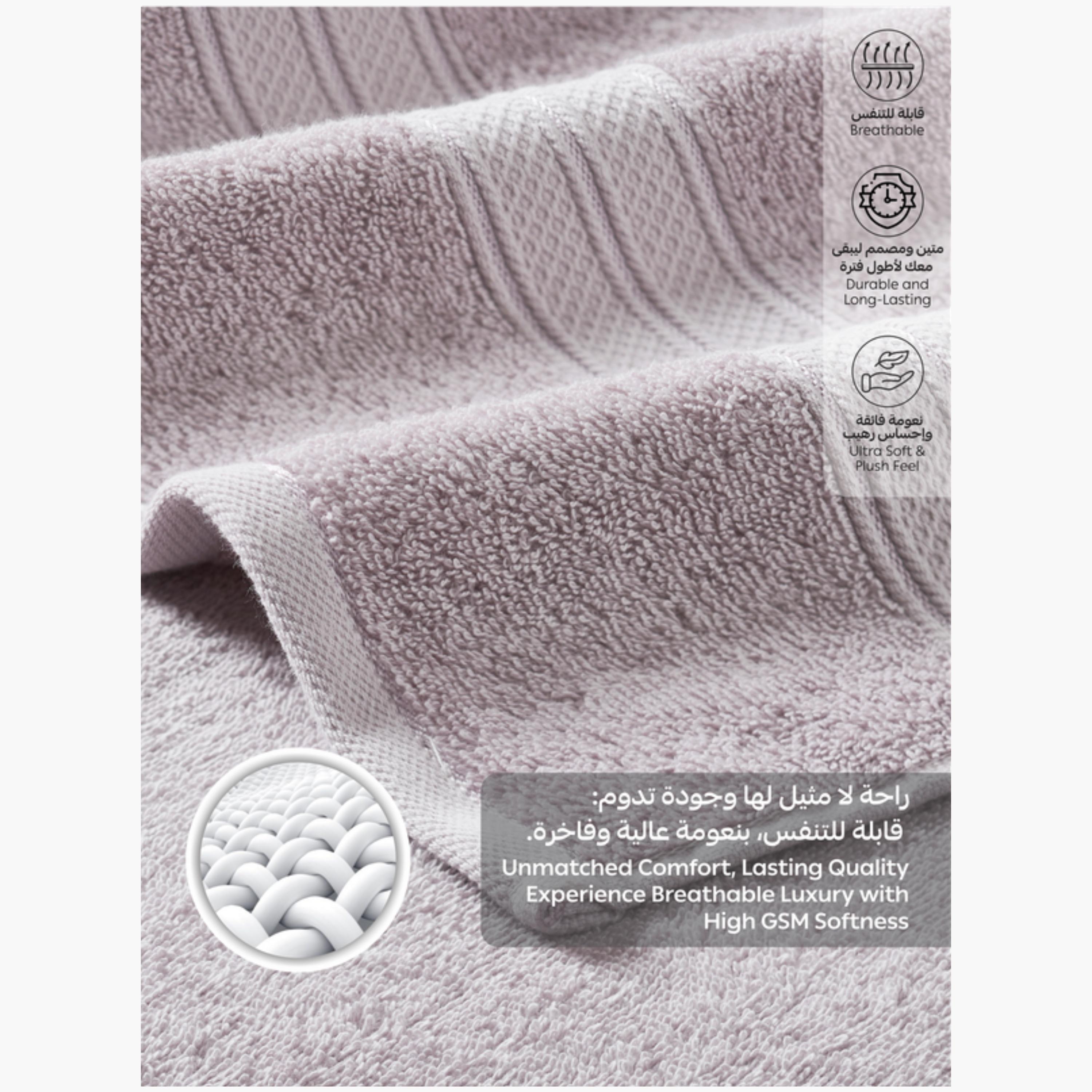 Combed Cotton Face Towel Set (30x30 cm)-household-bathandlaundry-bathlinen-towels-image-4