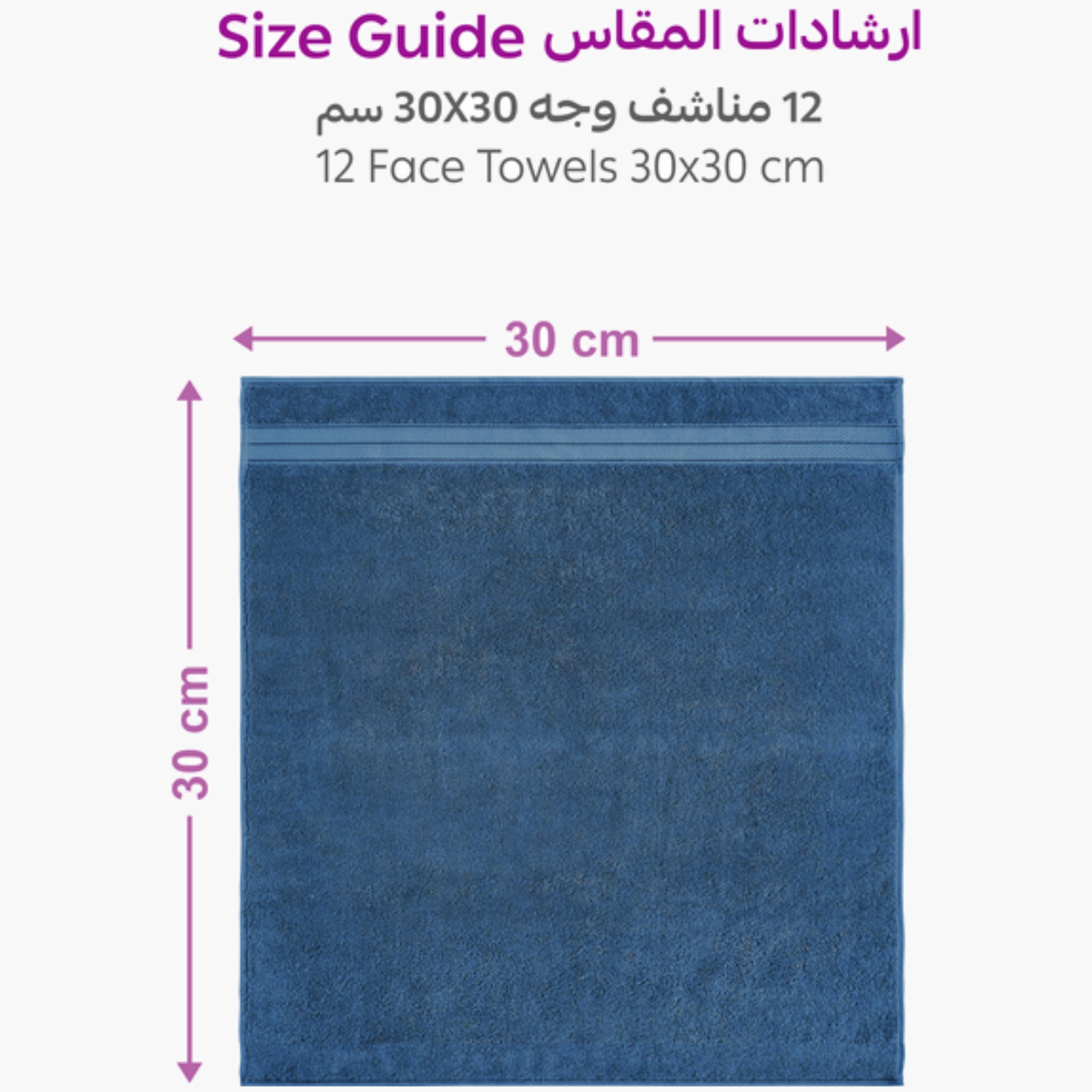 Combed Cotton Washcloth Set, 12-Piece-household-bathandlaundry-bathlinen-towels-image-3